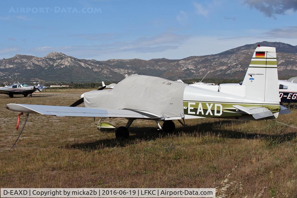 D-EAXD, American Aviation AA-5 Traveler C/N AA5-0545, Parked