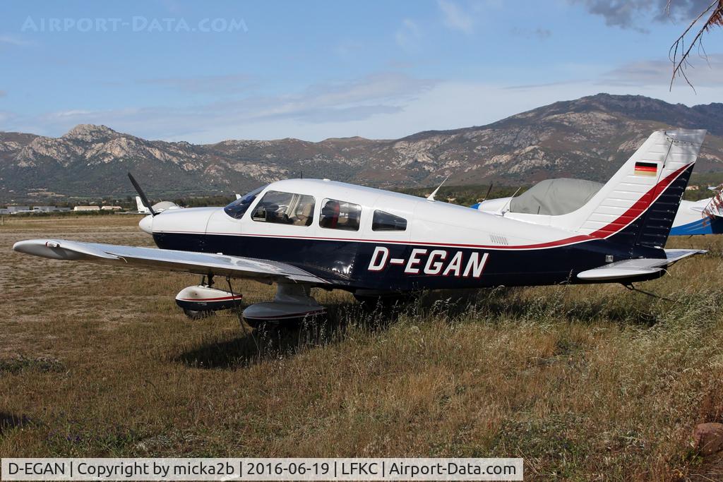 D-EGAN, 1985 Piper PA-28-181 Archer II C/N 28-8590023, Parked