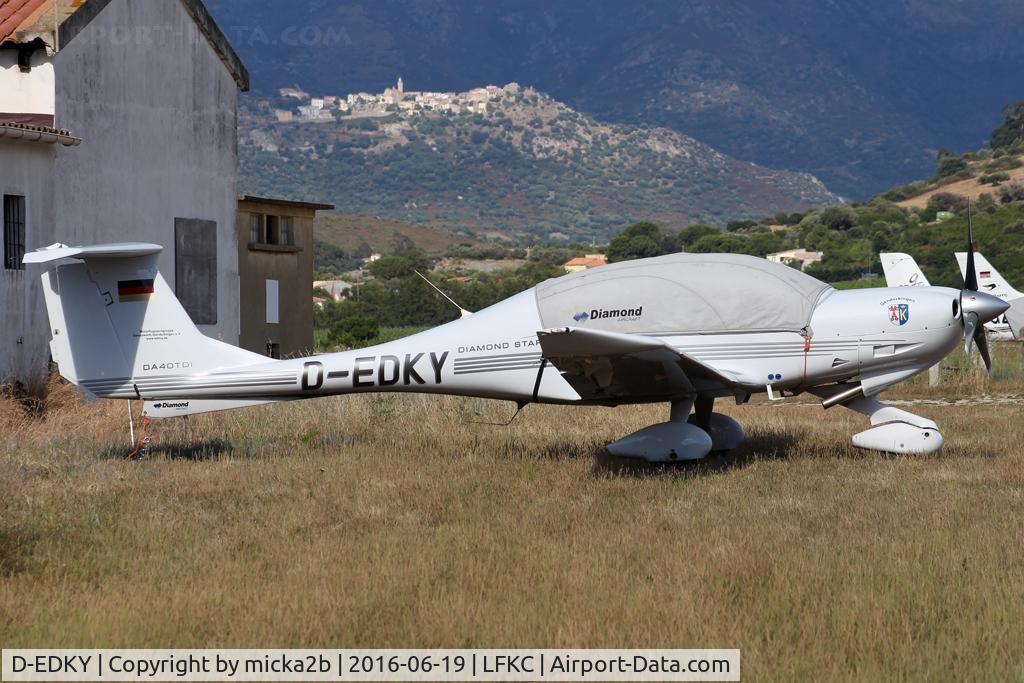 D-EDKY, 2007 Diamond DA-40D Diamond Star C/N D4.325, Parked