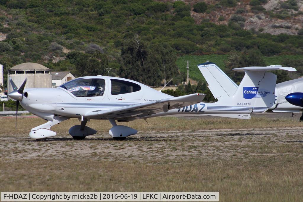 F-HDAZ, 2008 Diamond DA-40D Diamond Star C/N D4.333, Parked
