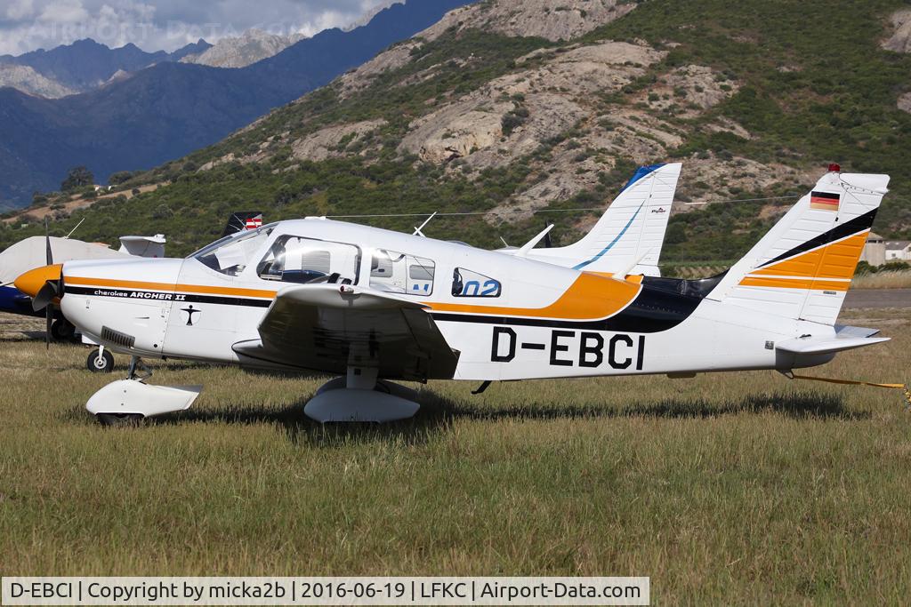 D-EBCI, 1976 Piper PA-28 Archer II C/N 28-7690247, Parked