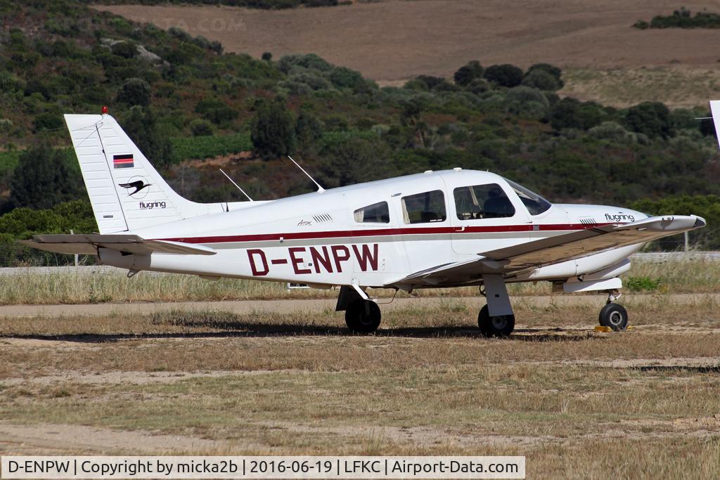 D-ENPW, Piper PA-28R-201T Cherokee Arrow III C/N 2803008, Parked