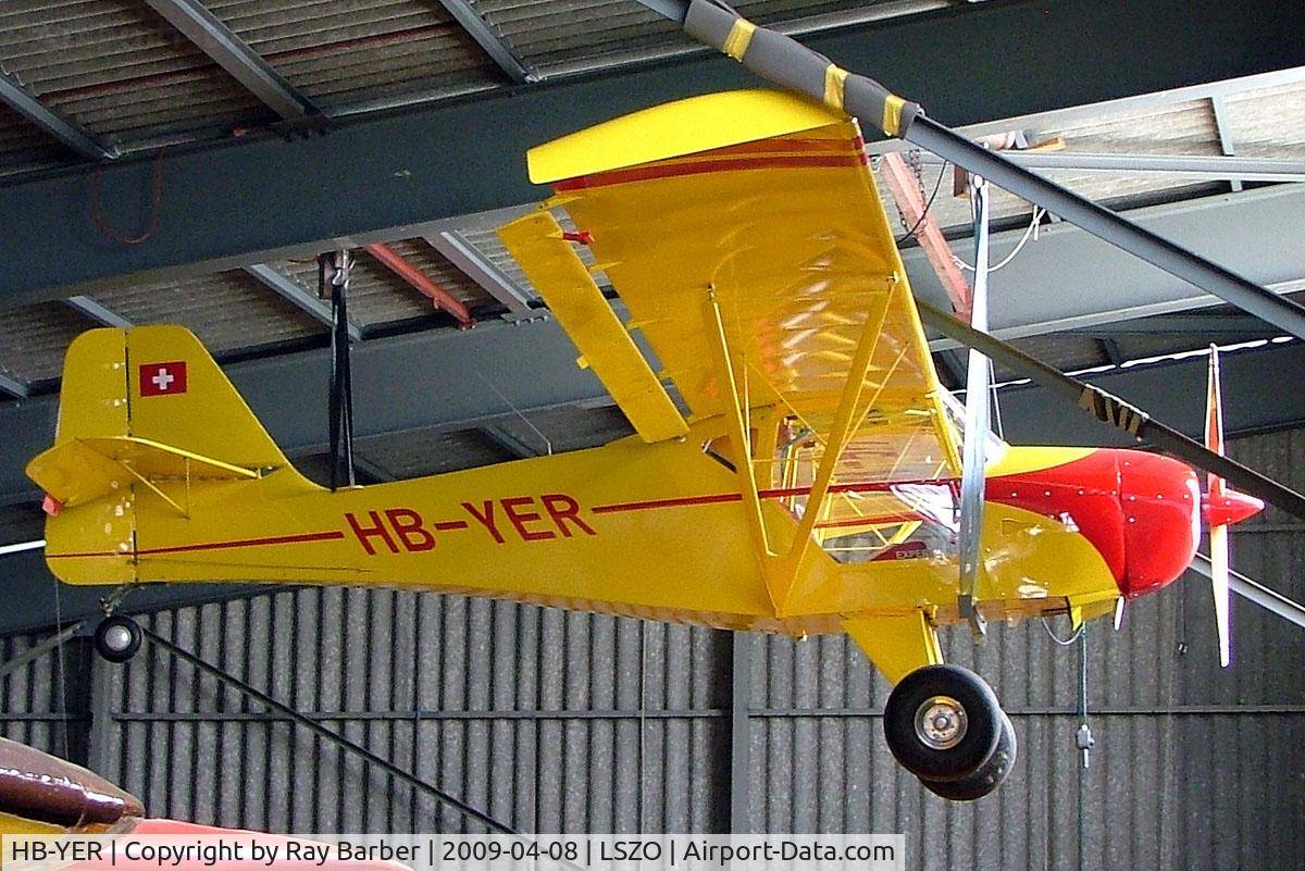 HB-YER, 1992 Denney Kitfox Model 2 C/N 408, Denney Kitfox Mk.II [408] Luzern/Beromunster~HB 08/04/2009