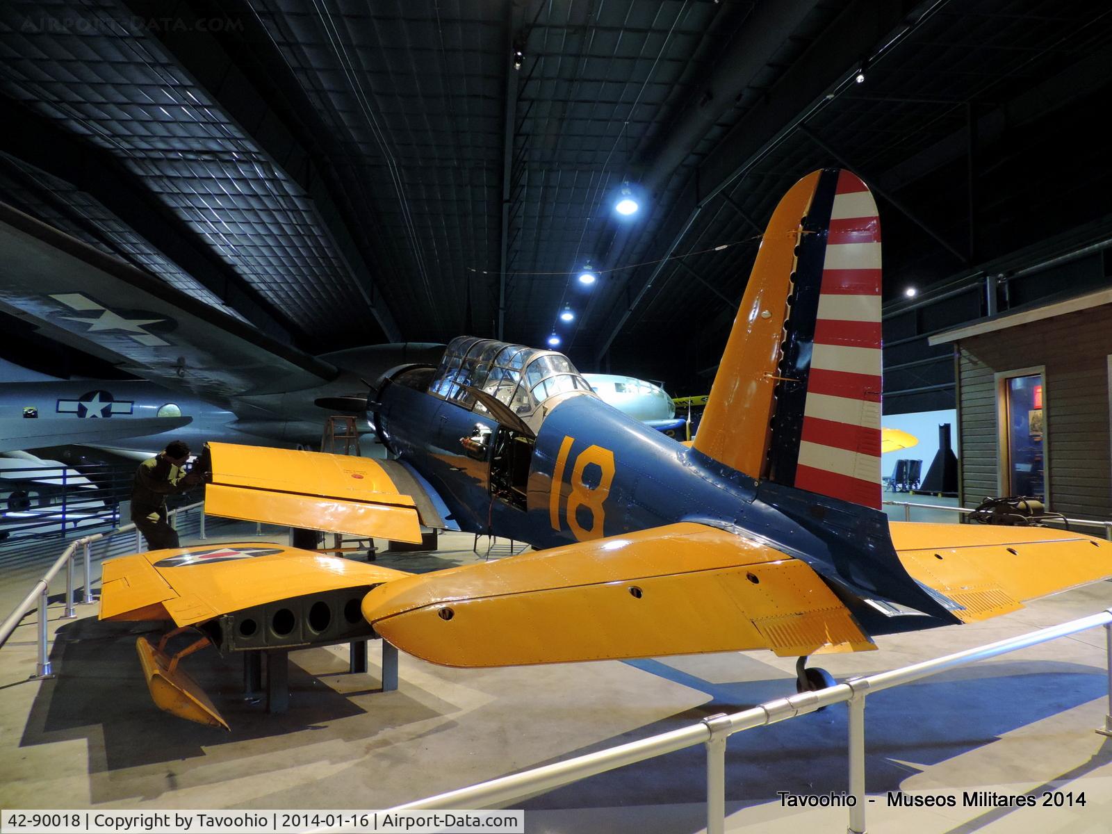 42-90018, 1942 Vultee BT-13B Valiant C/N Not found 42-90018, Vultee BT-13 Valiant
