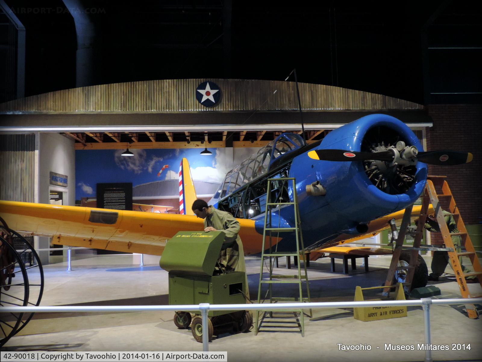42-90018, 1942 Vultee BT-13B Valiant C/N Not found 42-90018, Vultee BT-13 Valiant