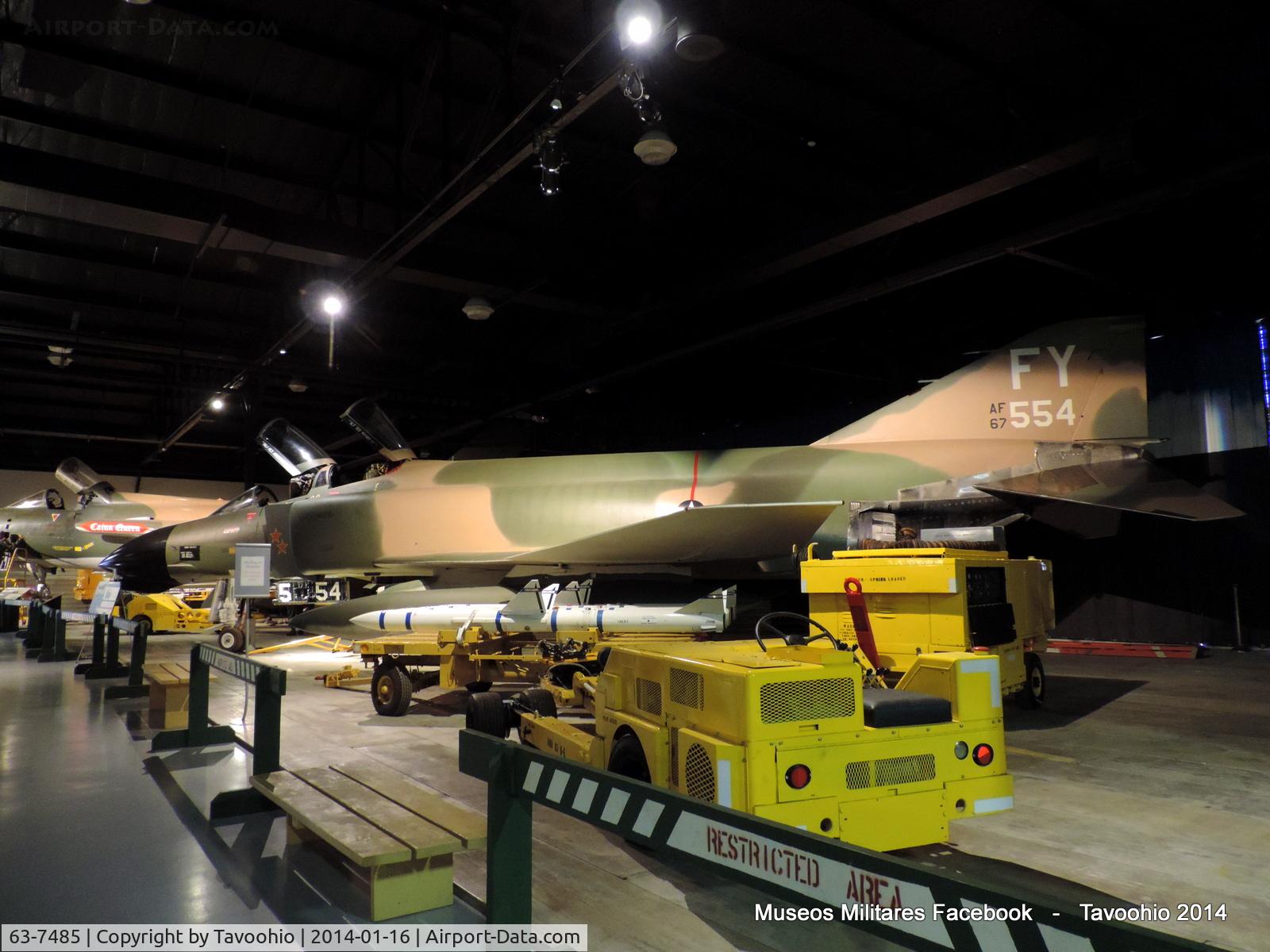 63-7485, 1963 McDonnell F-4C Phanton II C/N 480, McDonnell Douglas F-4D Phantom II