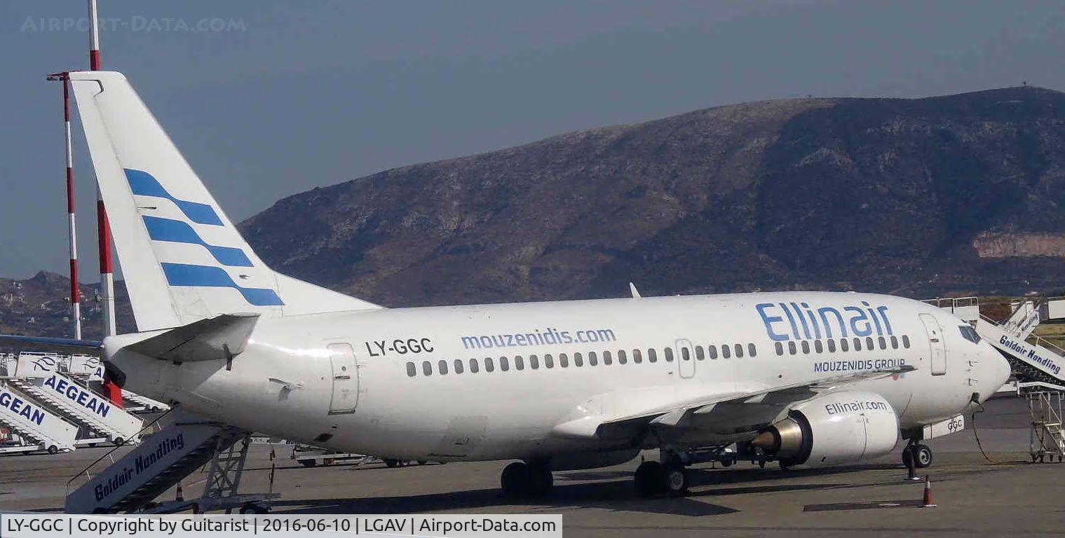 LY-GGC, 1990 Boeing 737-3Q8 C/N 24492, At Athens