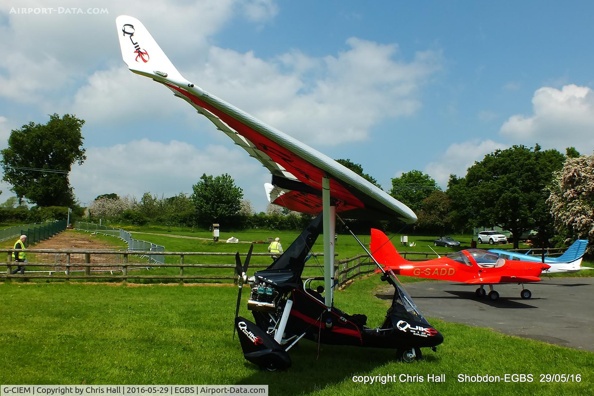 G-CIEM, 2014 P&M Aviation QuikR C/N 8678, at Shobdon