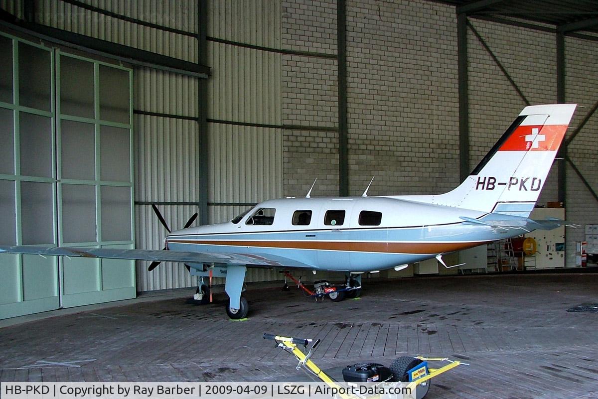 HB-PKD, 1986 Piper PA-46-310P Malibu C/N 46-8608028, Piper PA-46-310P Malibu [46-8608028] Grenchen~HB 09/04/2009