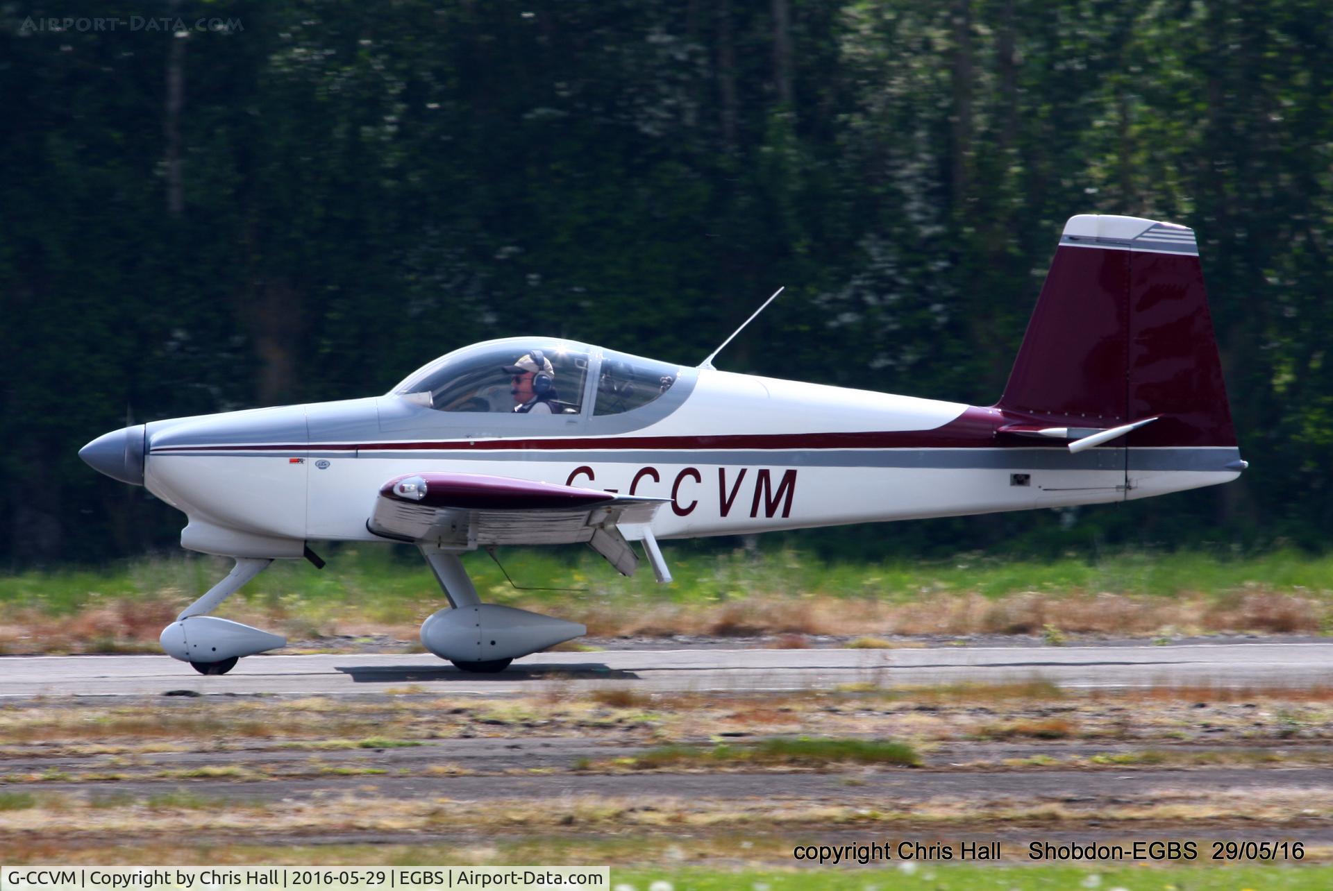 G-CCVM, 2006 Vans RV-7A C/N PFA 323-14213, at Shobdon
