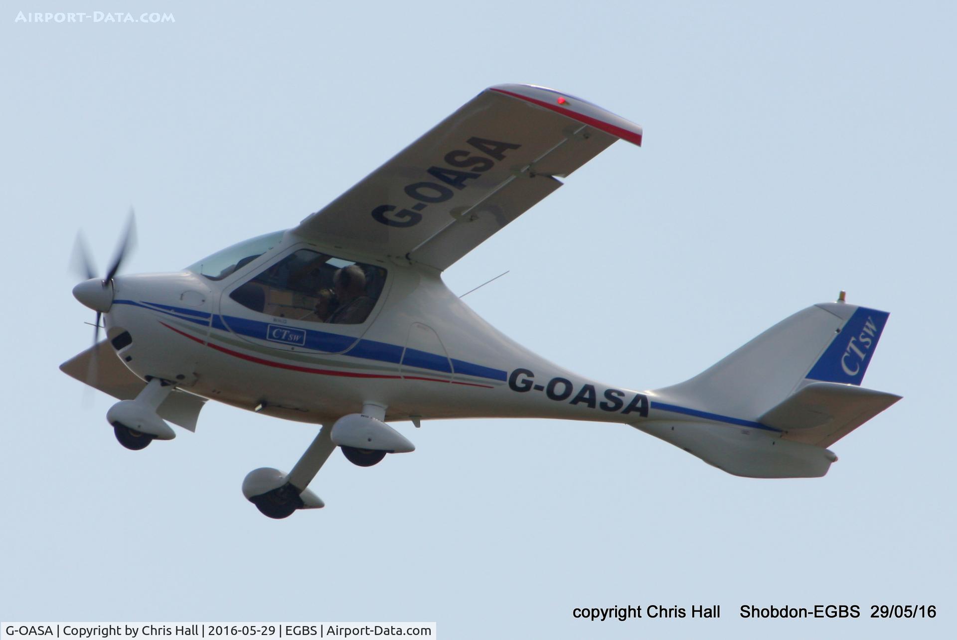 G-OASA, 2009 Flight Design CTSW C/N 8497, at Shobdon