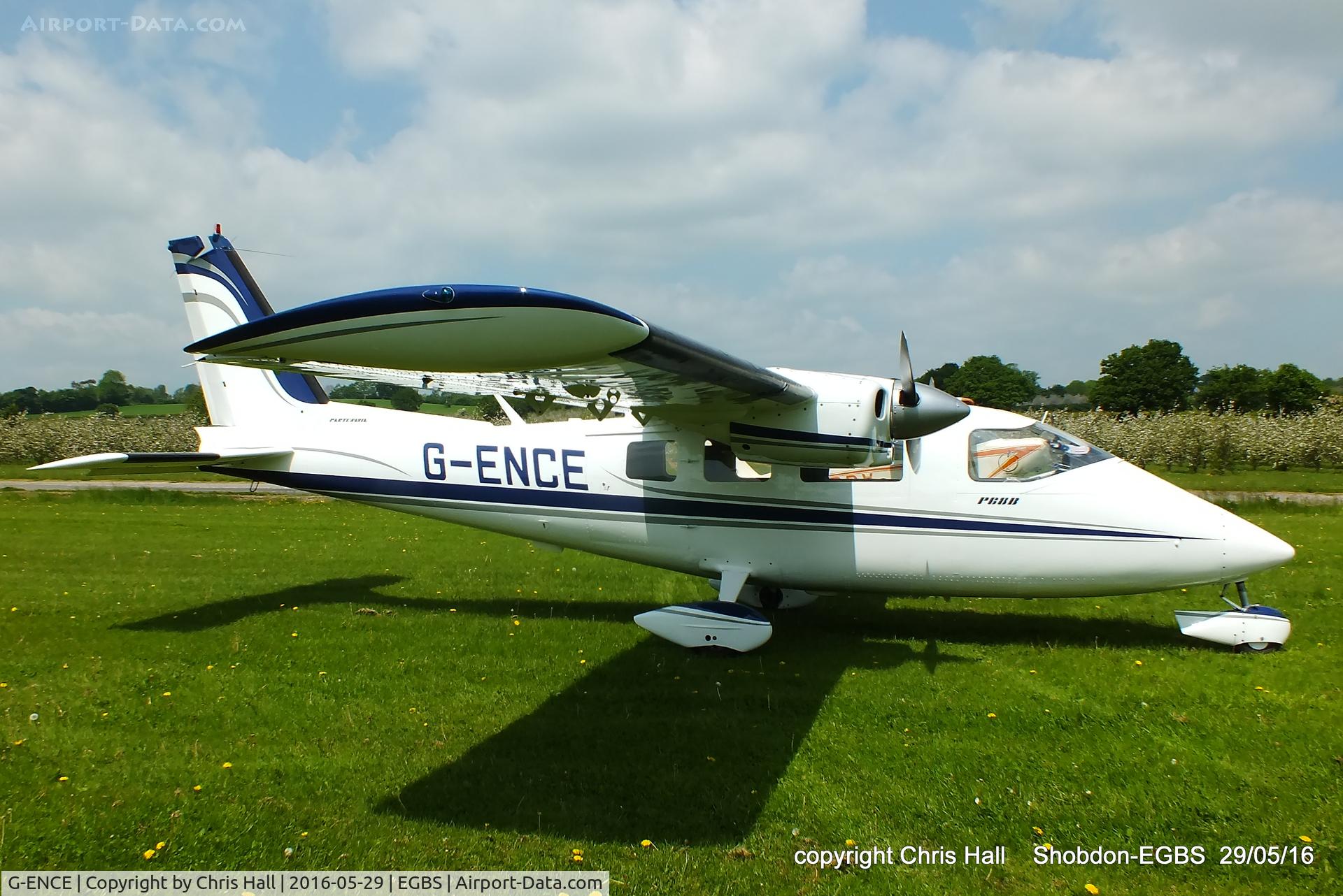 G-ENCE, 1978 Partenavia P-68B C/N 141, at Shobdon