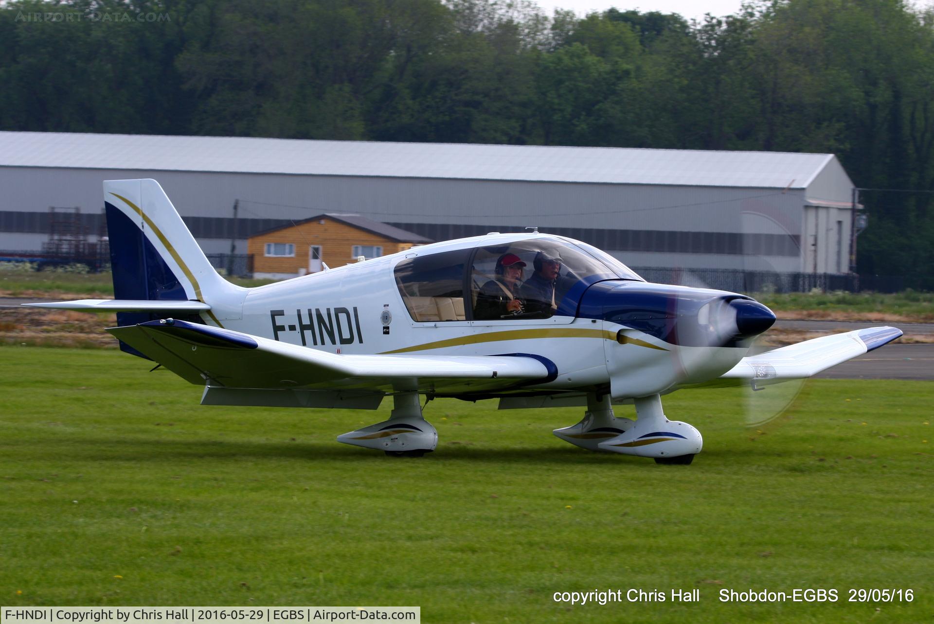 F-HNDI, Robin DR-400-140B Major C/N 2663, at Shobdon