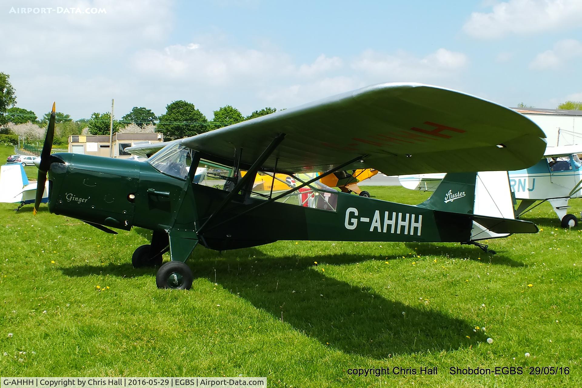 G-AHHH, 1946 Auster J-1N Alpha C/N 2011, at Shobdon