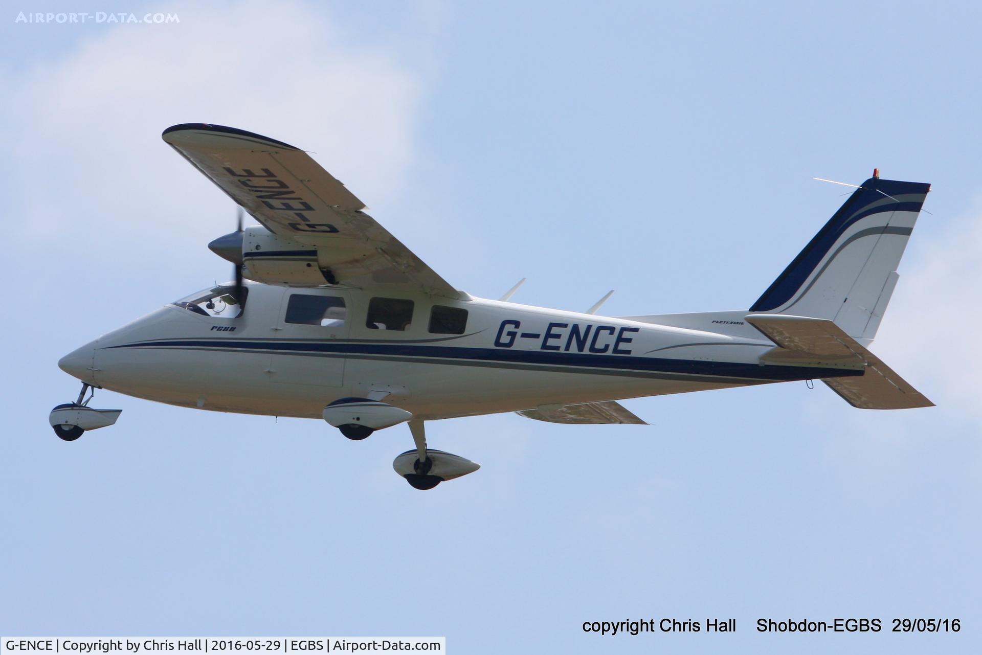 G-ENCE, 1978 Partenavia P-68B C/N 141, at Shobdon