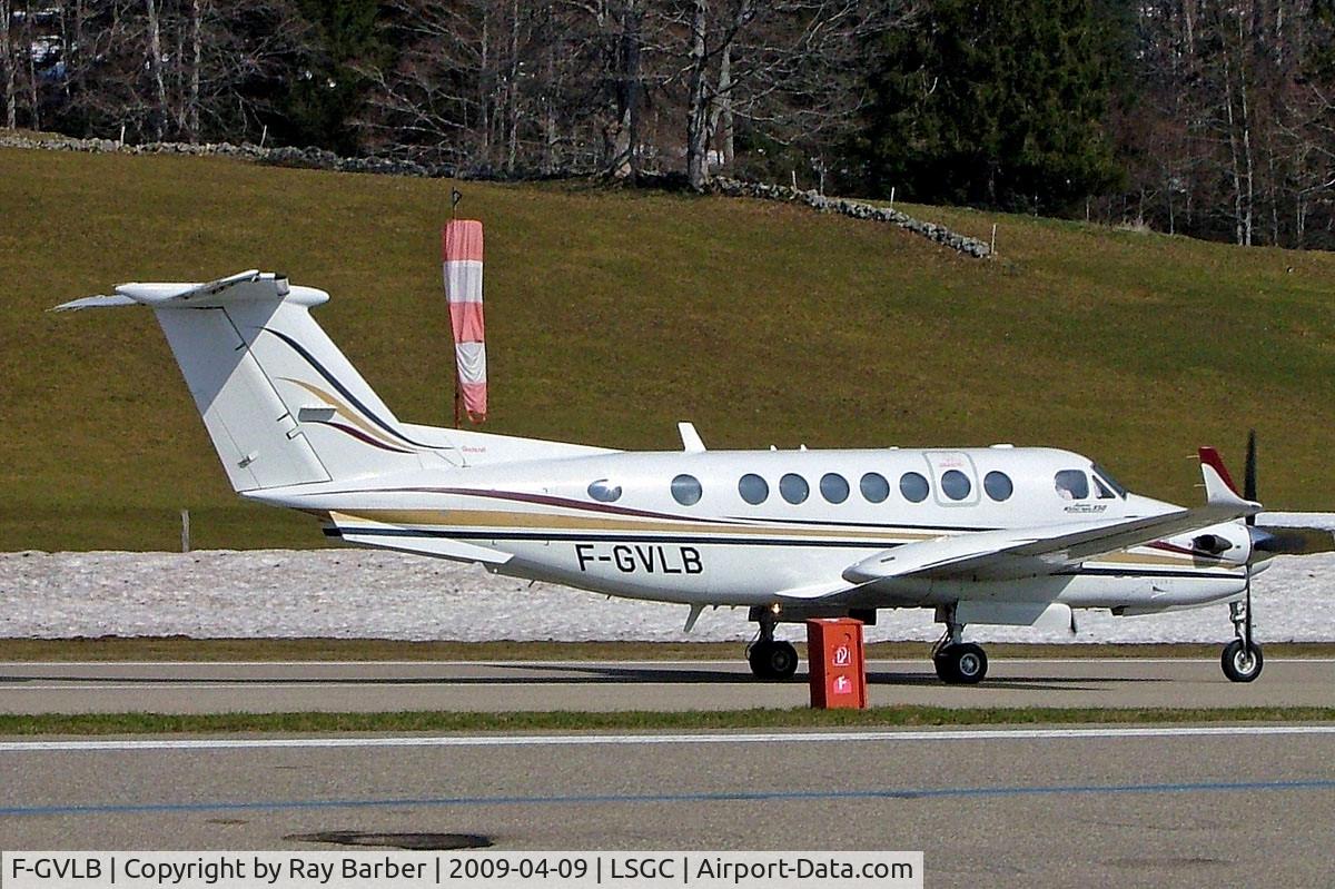 F-GVLB, 2000 Beech Super King Air 350 C/N FL-300, Beech 350 Super King Air [FL-300]  La Chaux-de-Fonds~HB 09/04/2009