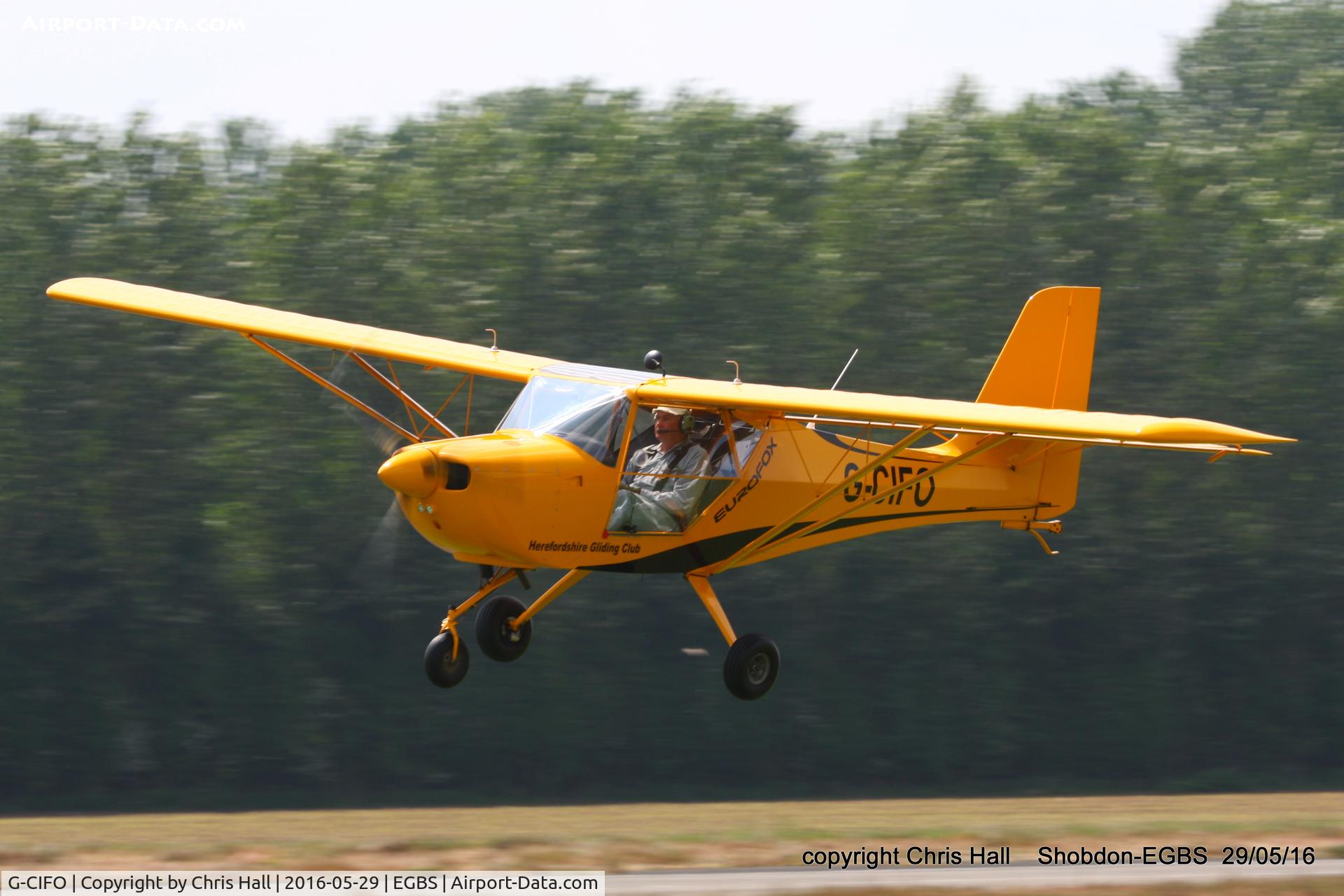 G-CIFO, 2014 Aeropro Eurofox 912(S) C/N LAA 376-15223, at Shobdon