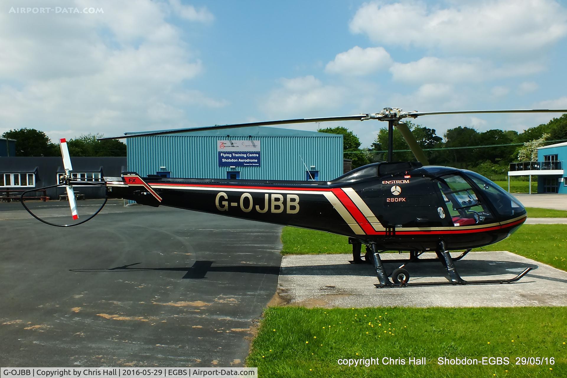 G-OJBB, 1999 Enstrom 280FX Shark C/N 2084, at Shobdon