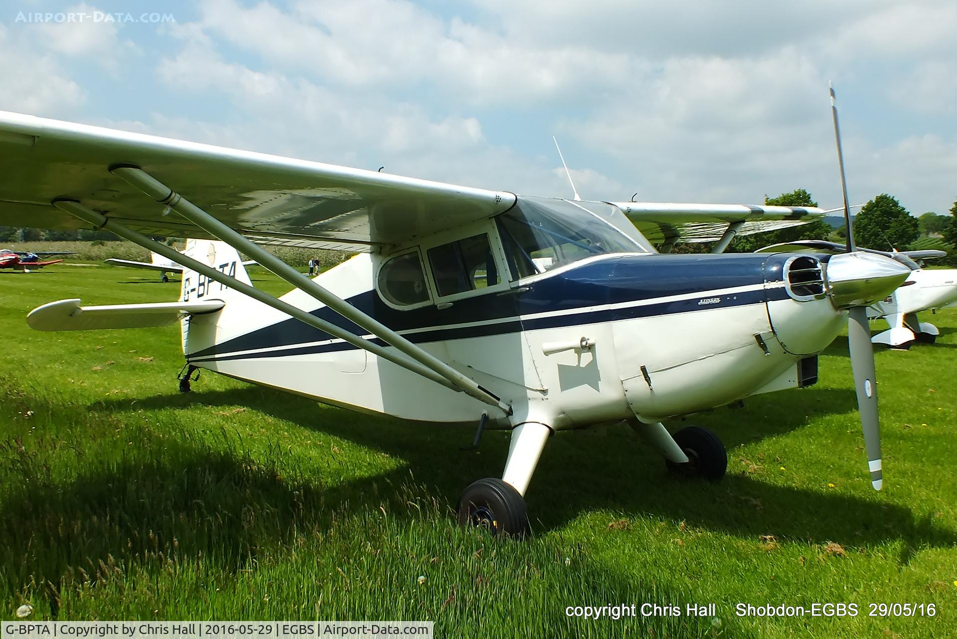 G-BPTA, 1947 Stinson 108-2 Voyager C/N 108-3429, at Shobdon