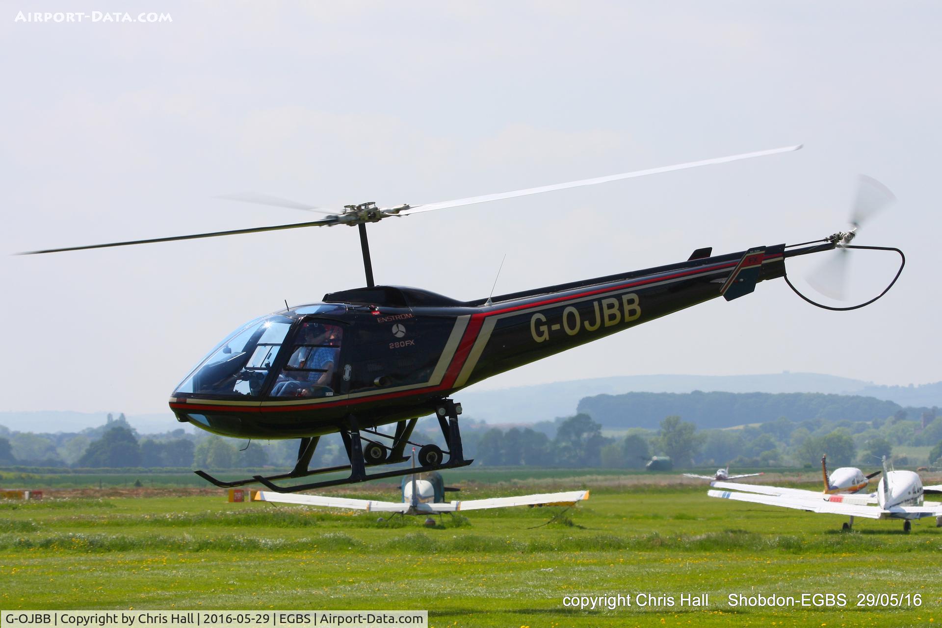 G-OJBB, 1999 Enstrom 280FX Shark C/N 2084, at Shobdon