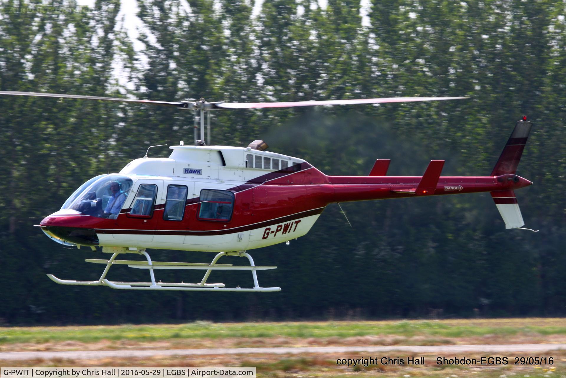 G-PWIT, 1978 Bell 206L-1 LongRanger II C/N 45193, at Shobdon