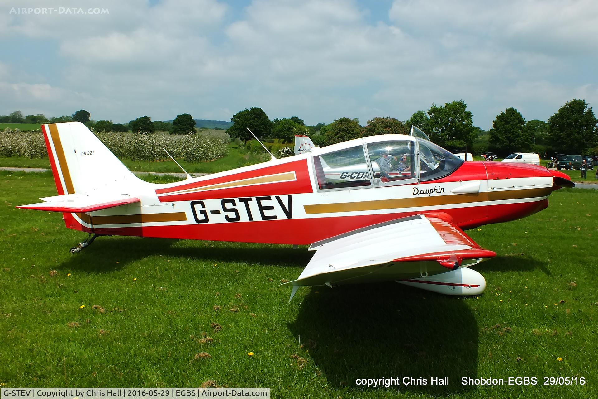 G-STEV, 1967 CEA Jodel DR-221 Dauphin C/N 61, at Shobdon