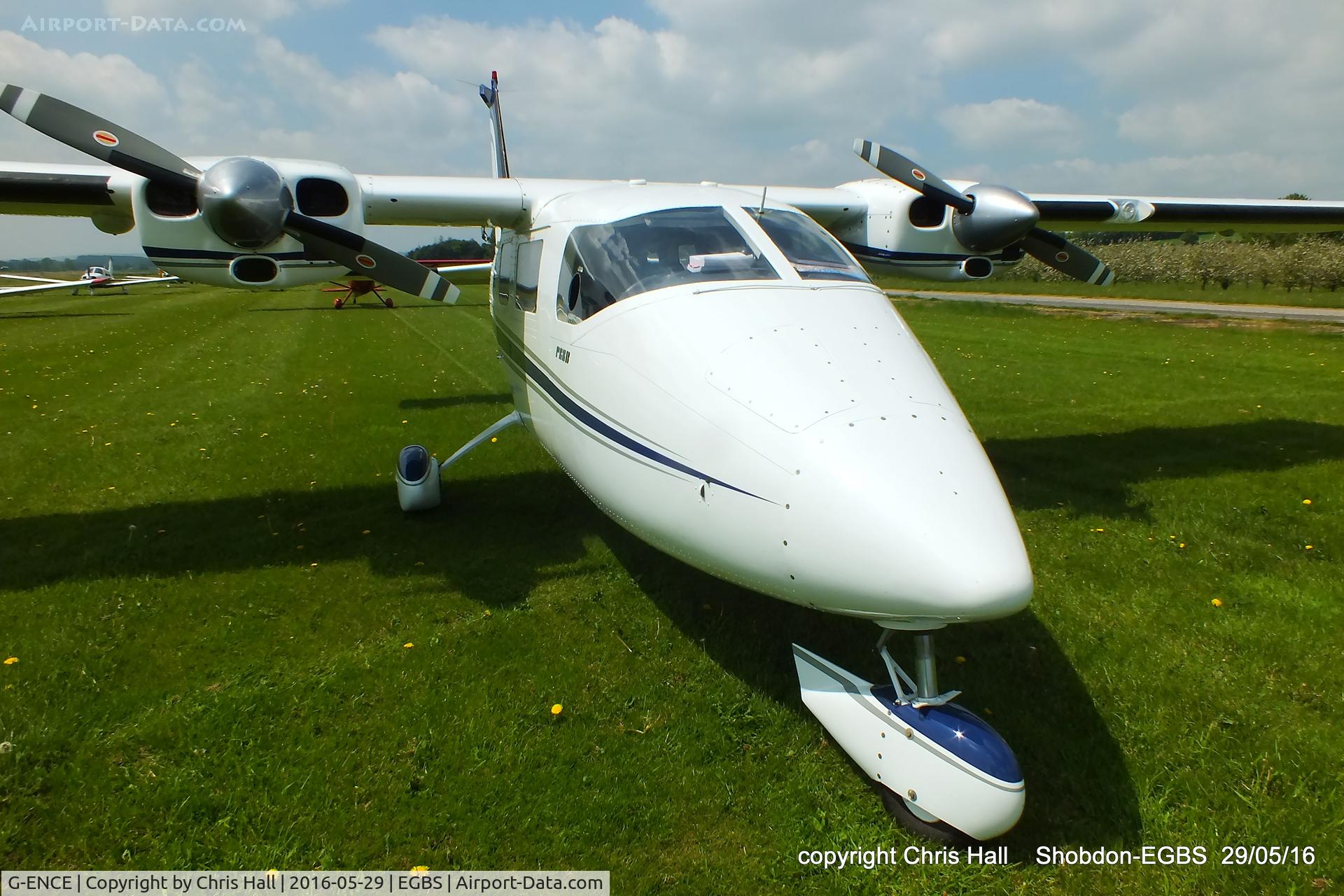 G-ENCE, 1978 Partenavia P-68B C/N 141, at Shobdon