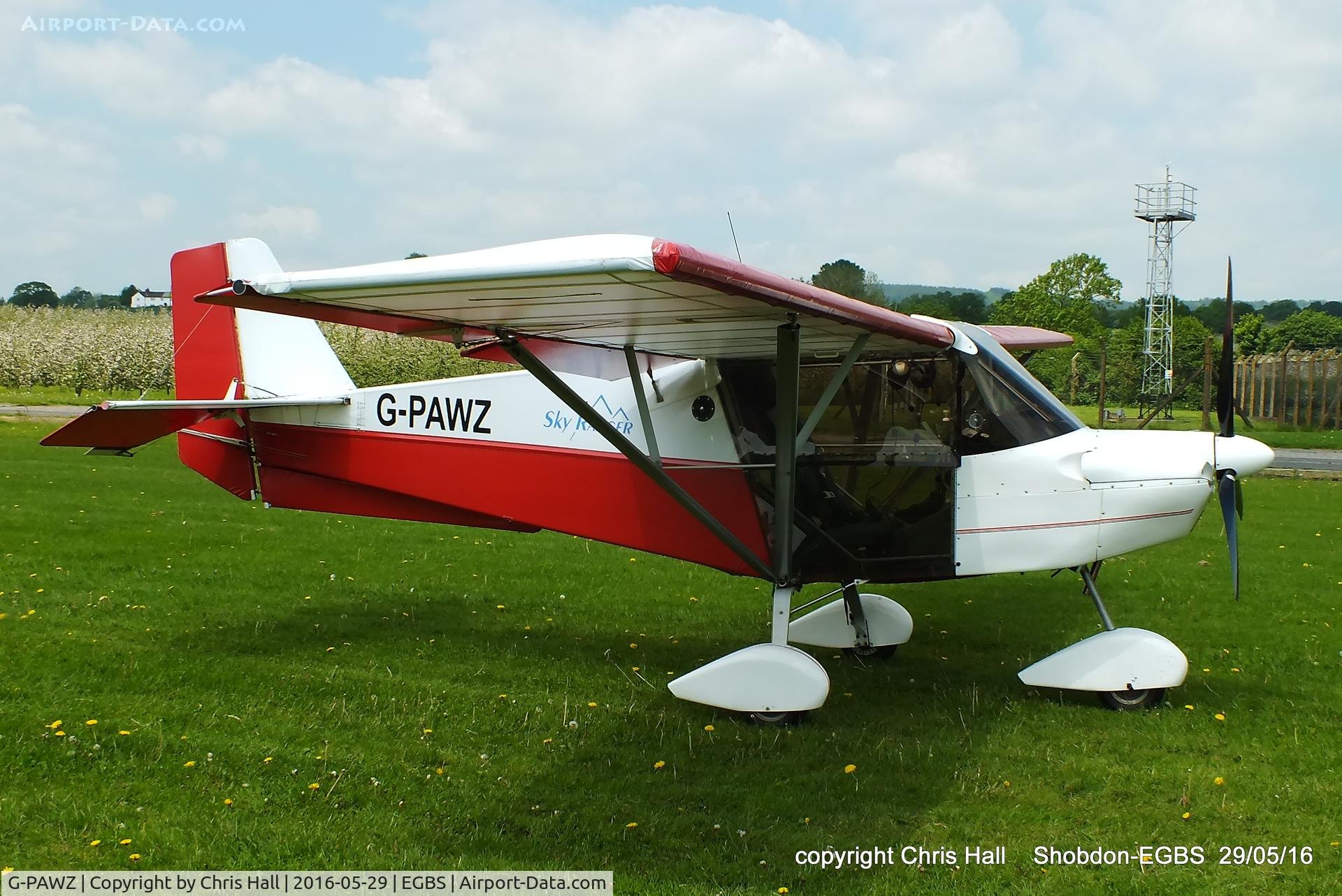 G-PAWZ, 2007 Skyranger Swift 912S(1) C/N BMAA/HB/528, at Shobdon