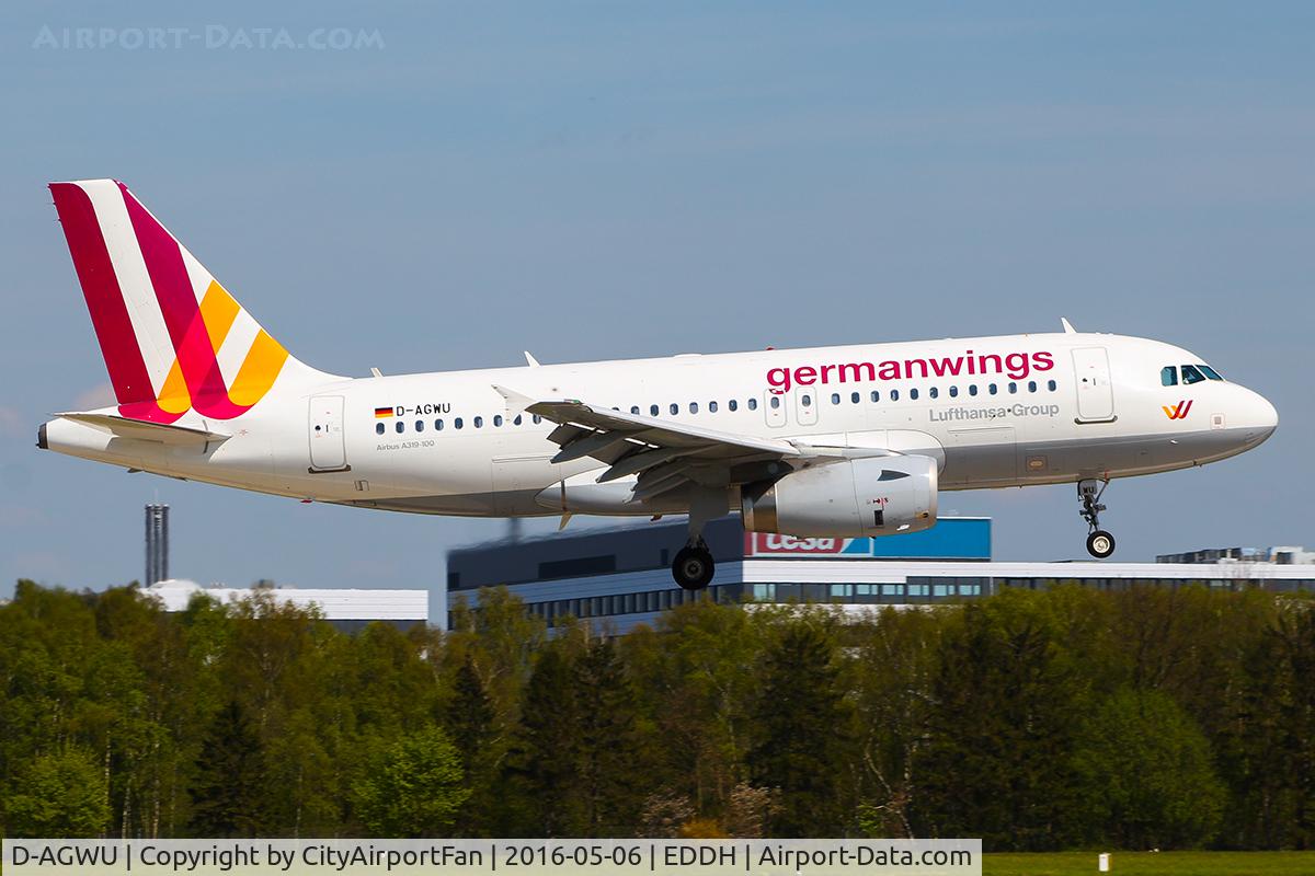 D-AGWU, 2013 Airbus A319-132 C/N 5457, Germanwings (GWI/4U)