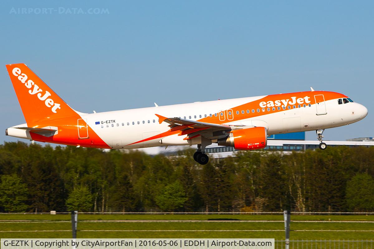 G-EZTK, 2009 Airbus A320-214 C/N 3991, EasyJet (EZY/U2)