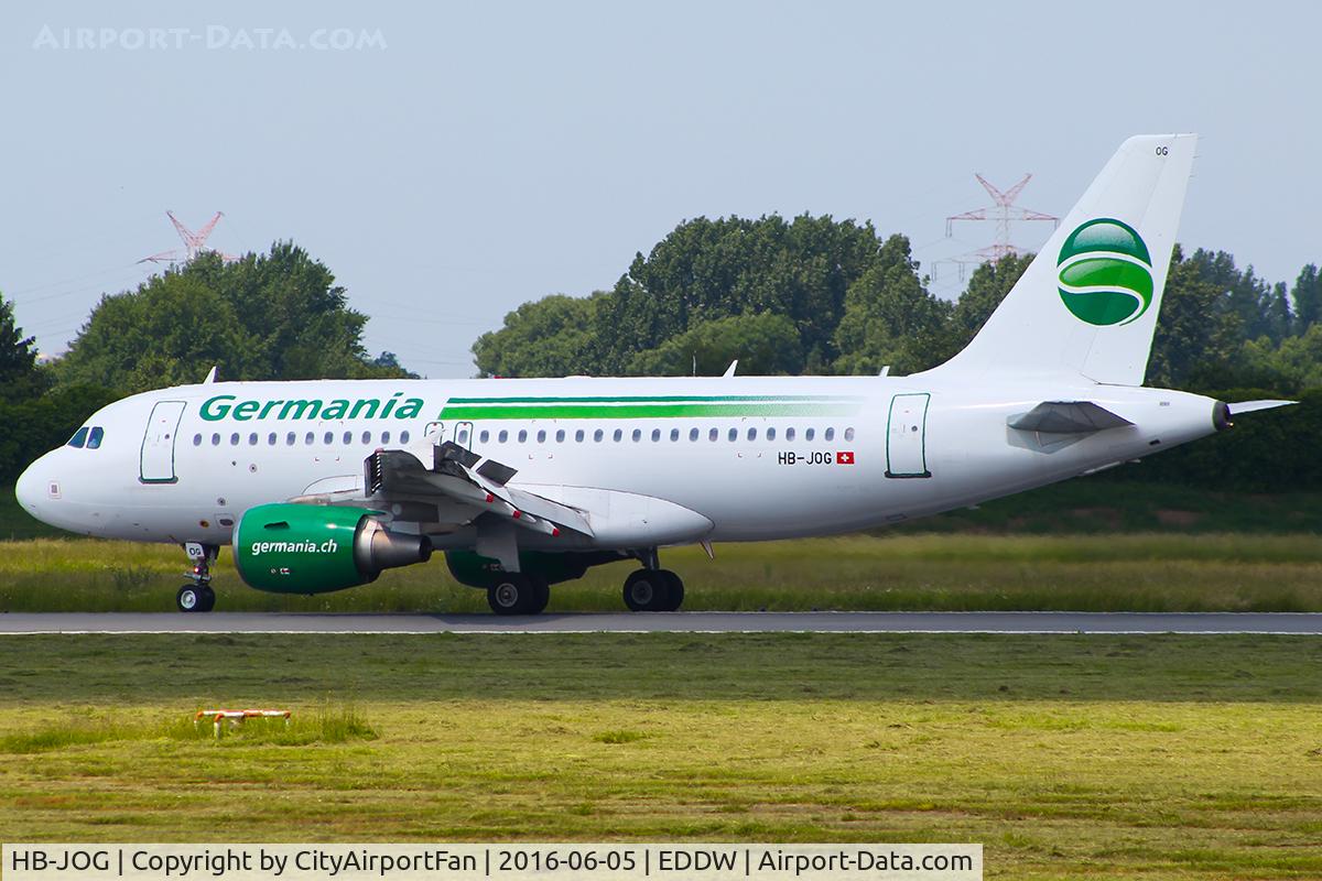 HB-JOG, 2009 Airbus A319-112 C/N 3818, Germania (GMI/ST)