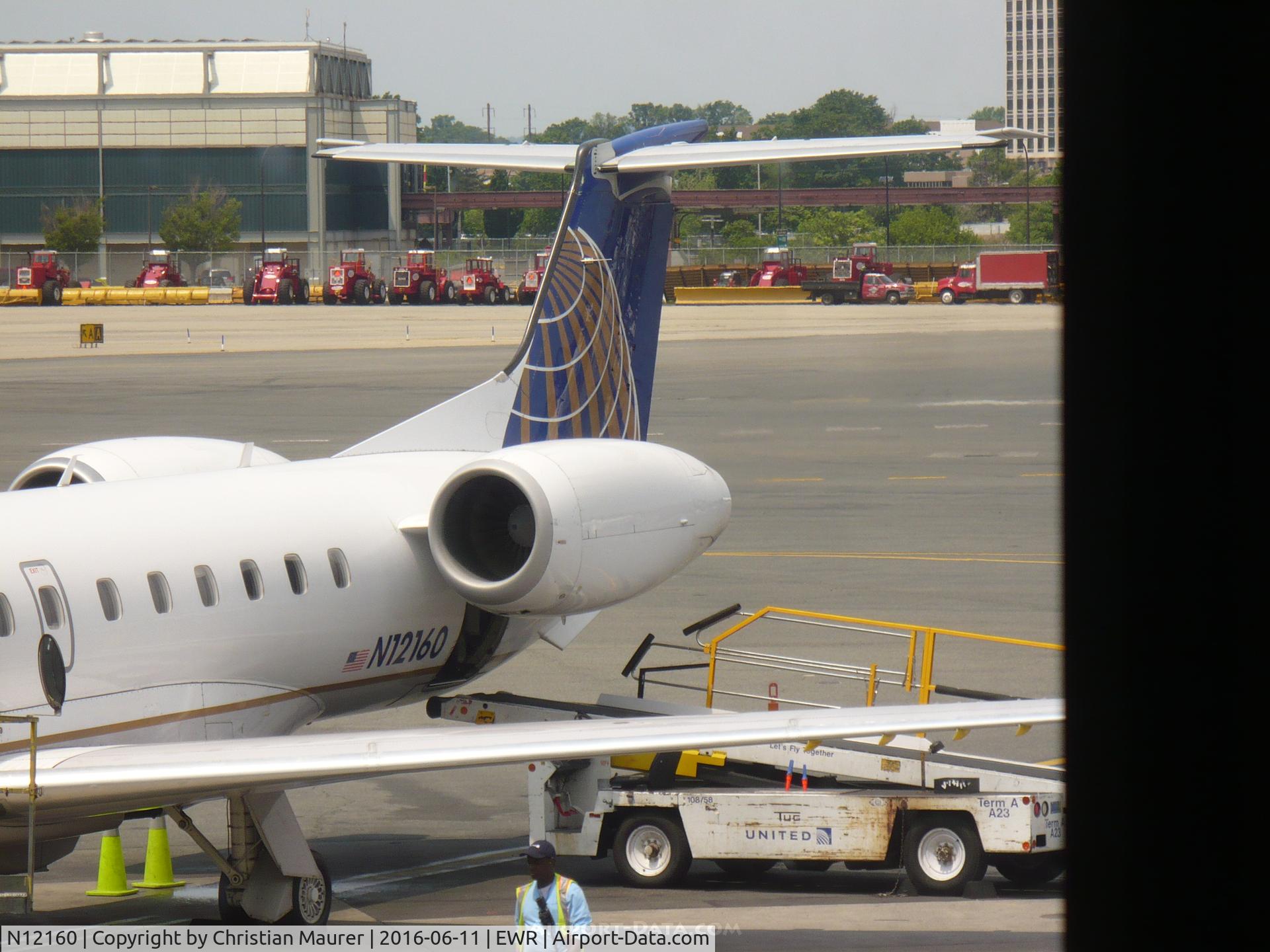 N12160, 2004 Embraer ERJ-145XR (EMB-145XR) C/N 145799, ERJ-145XR TAIL