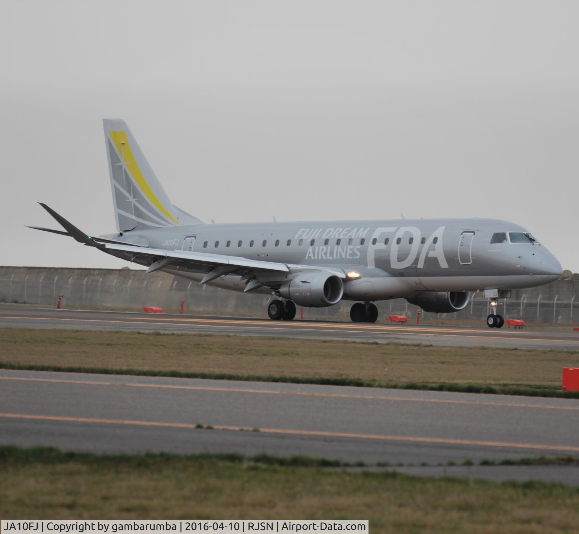 JA10FJ, 2016 Embraer 175STD (ERJ-170-200) C/N 17000516, Fuji Dream Airlines