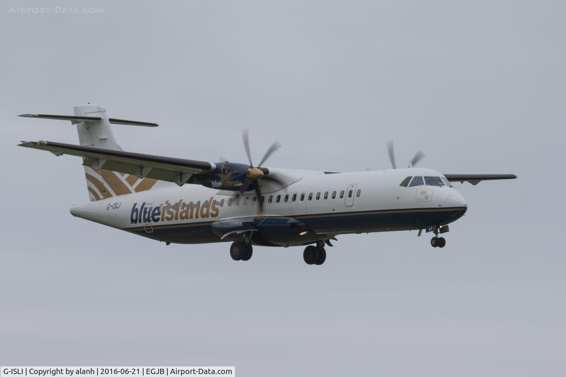 G-ISLI, 1997 ATR 72-212A C/N 529, Finals for 27