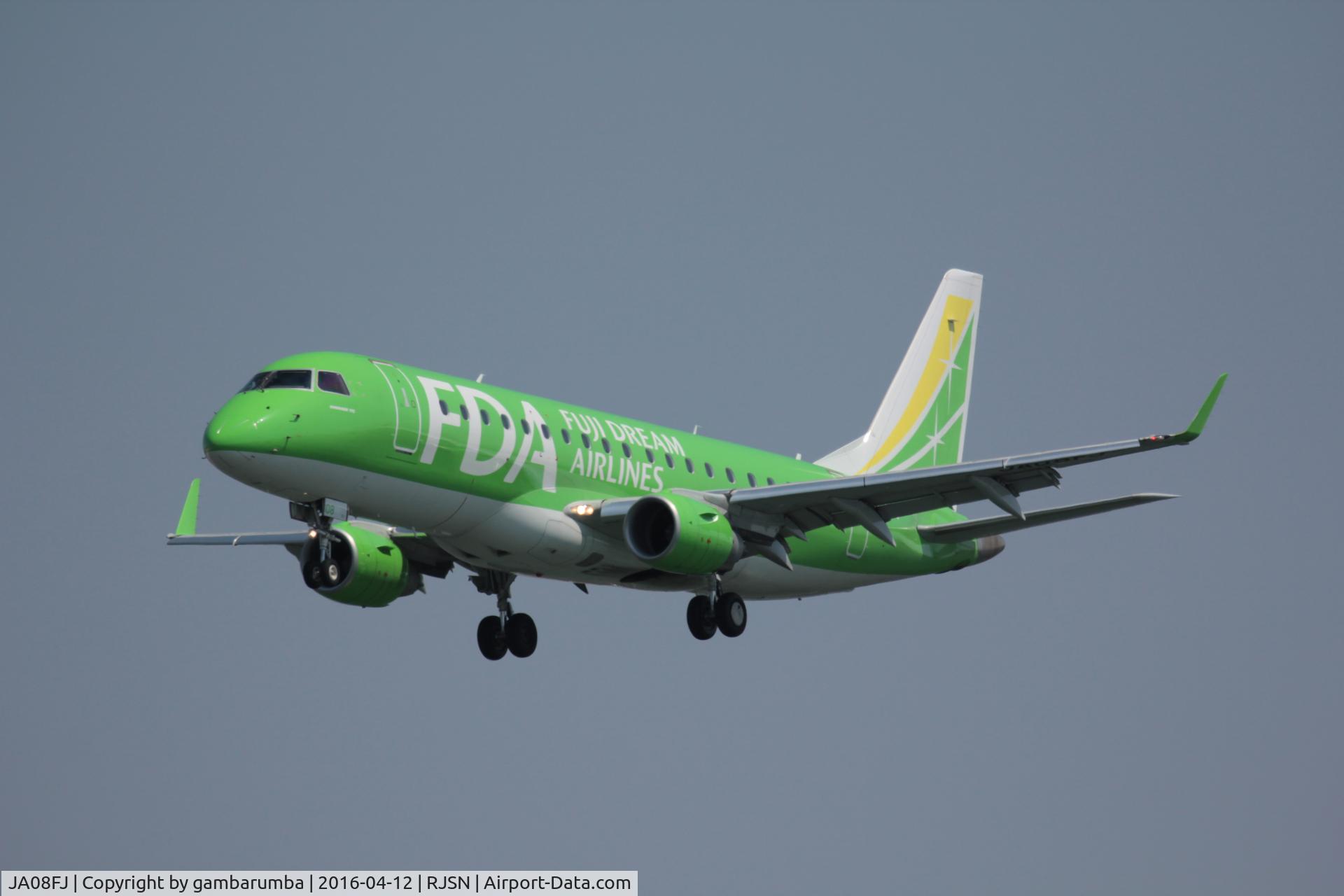 JA08FJ, 2014 Embraer 175STD (ERJ-170-200) C/N 17000391, Fuji Dream Airlines