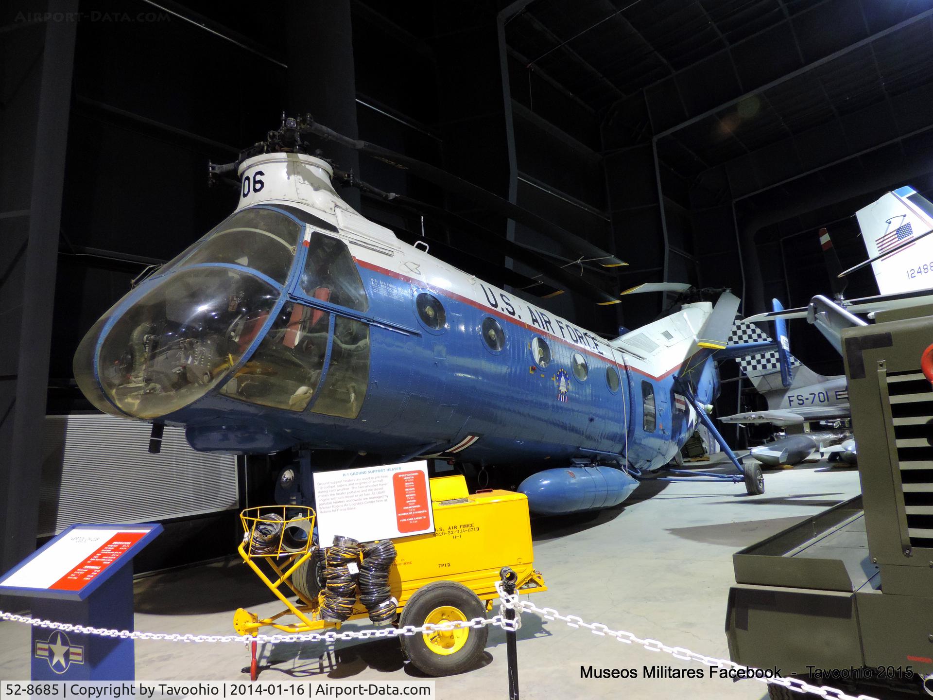 52-8685, 1952 Piasecki H-21B Workhorse C/N B.47, CH-21B Shawnee/Workhorse
