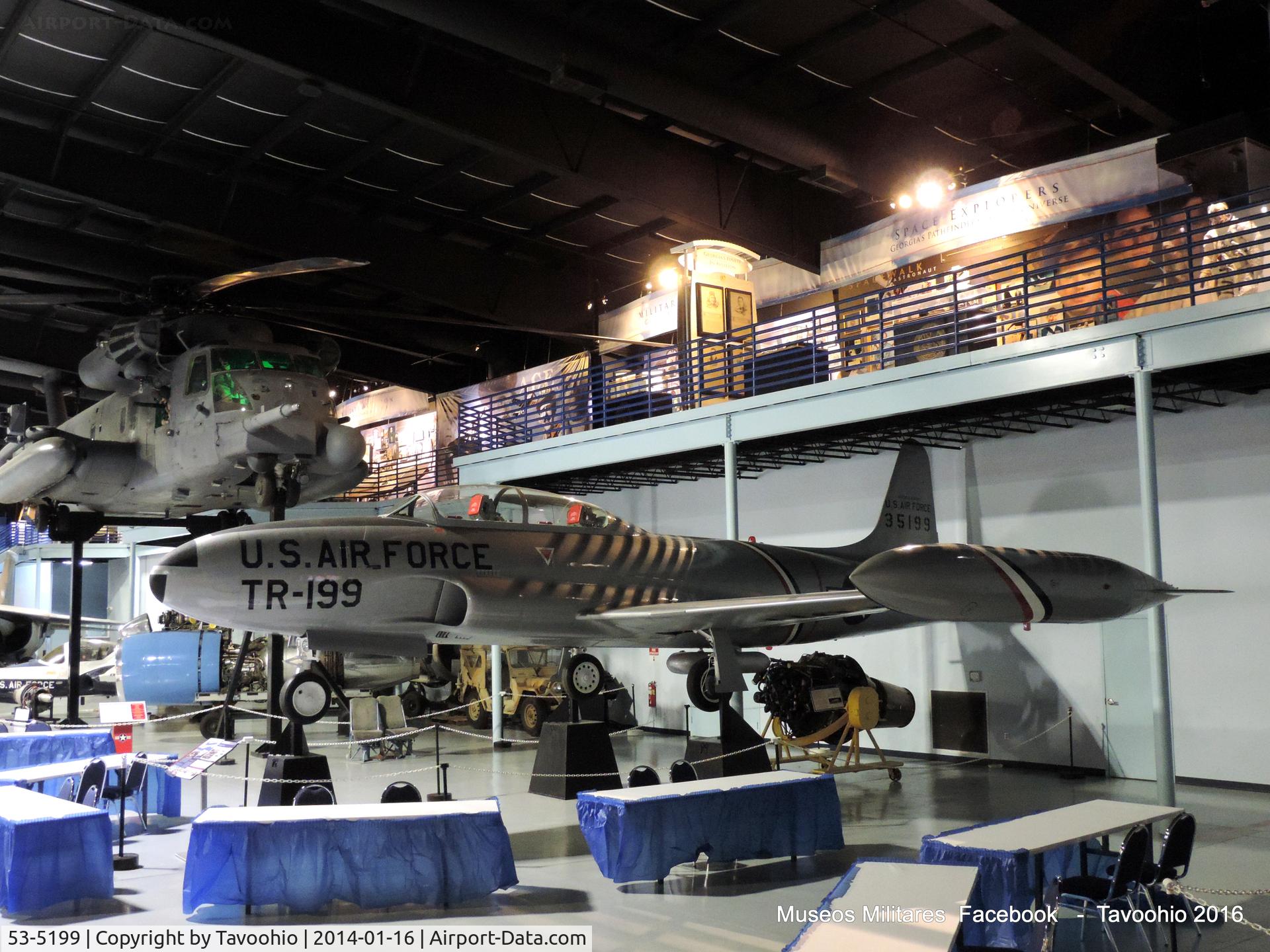53-5199, 1953 Lockheed T-33A Shooting Star C/N 580-8538, Lockheed T-33A Shooting Star