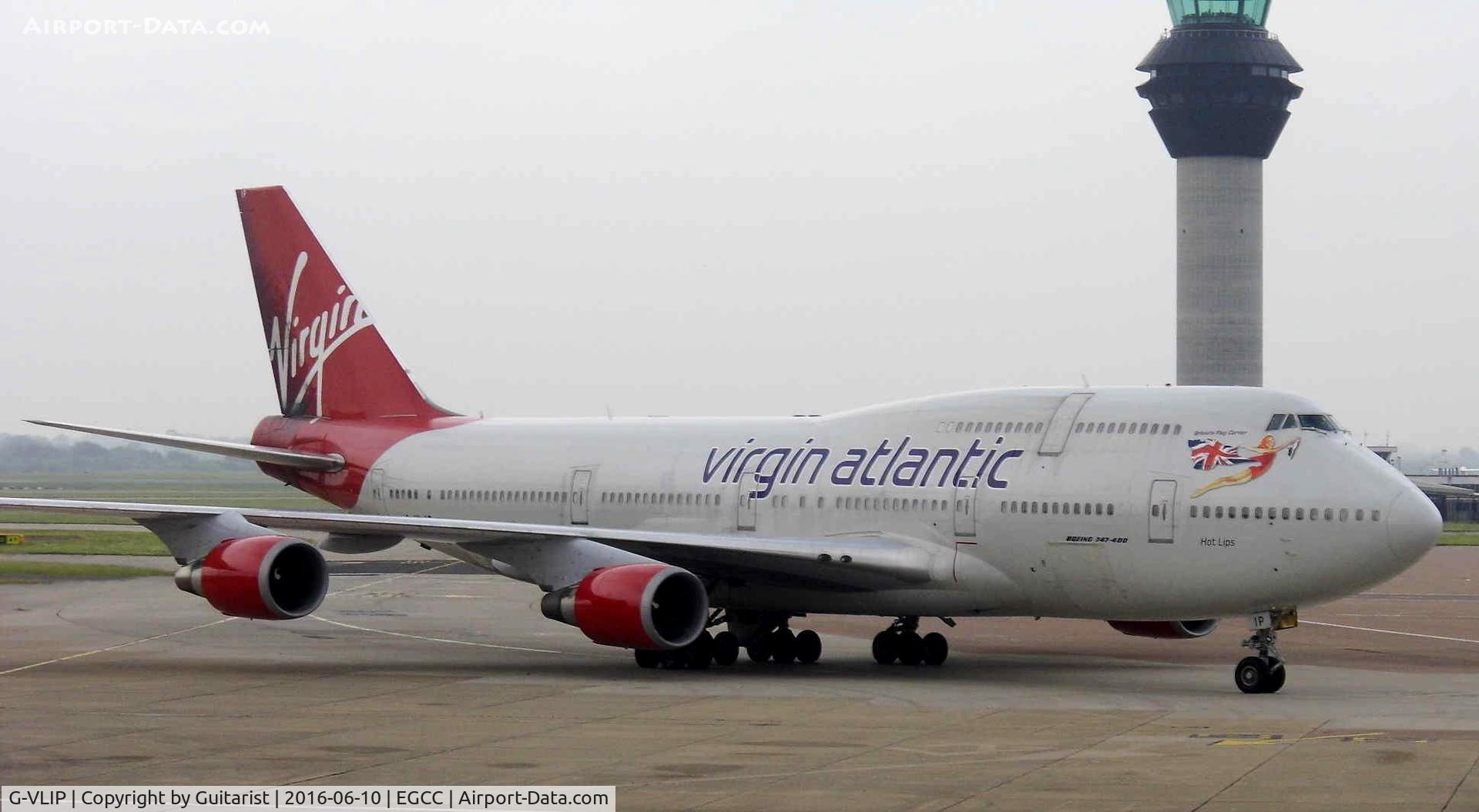 G-VLIP, 2001 Boeing 747-443 C/N 32338, At Manchester
