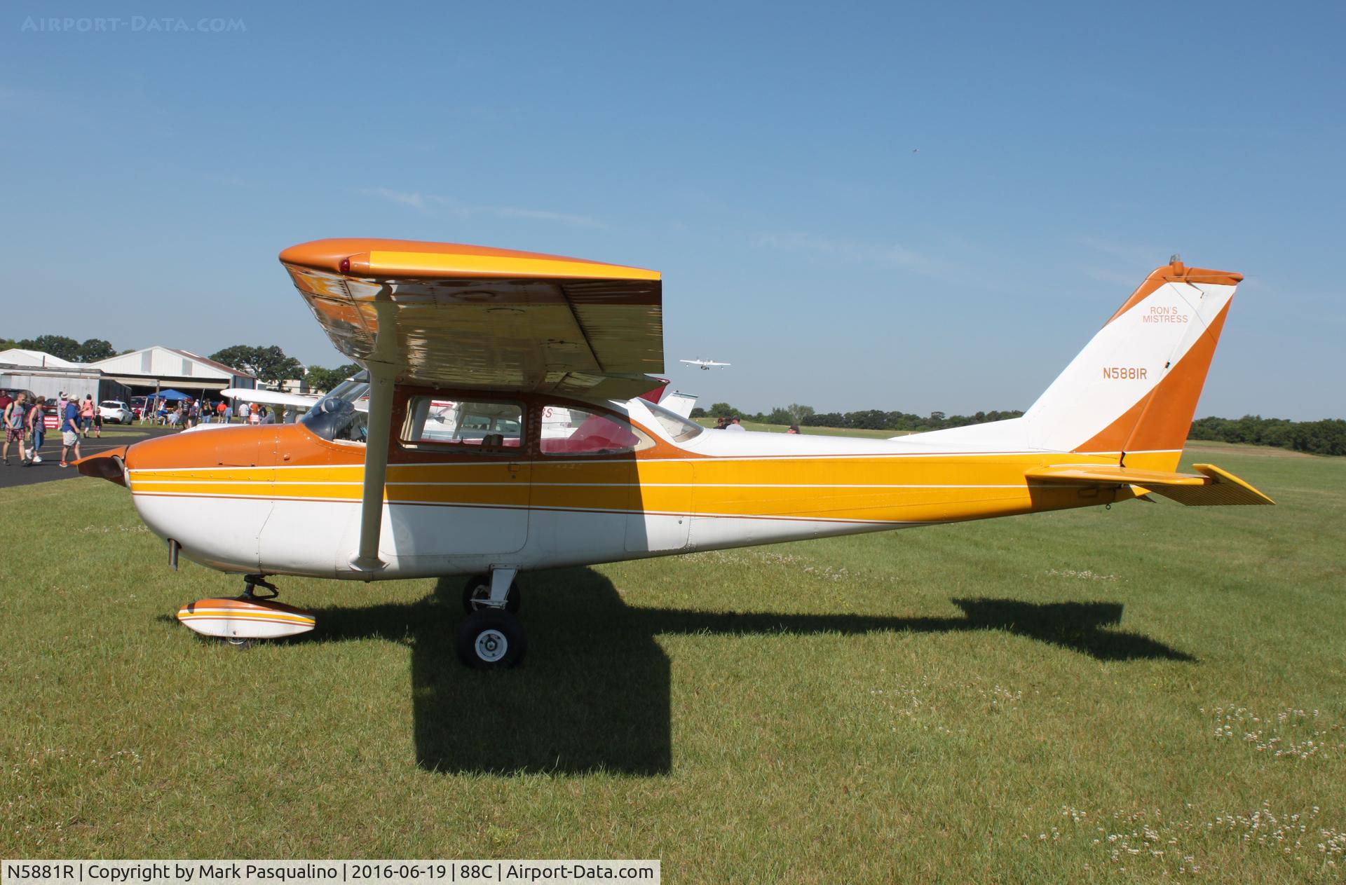 N5881R, 1965 Cessna 172G C/N 17253550, Cessna 172G
