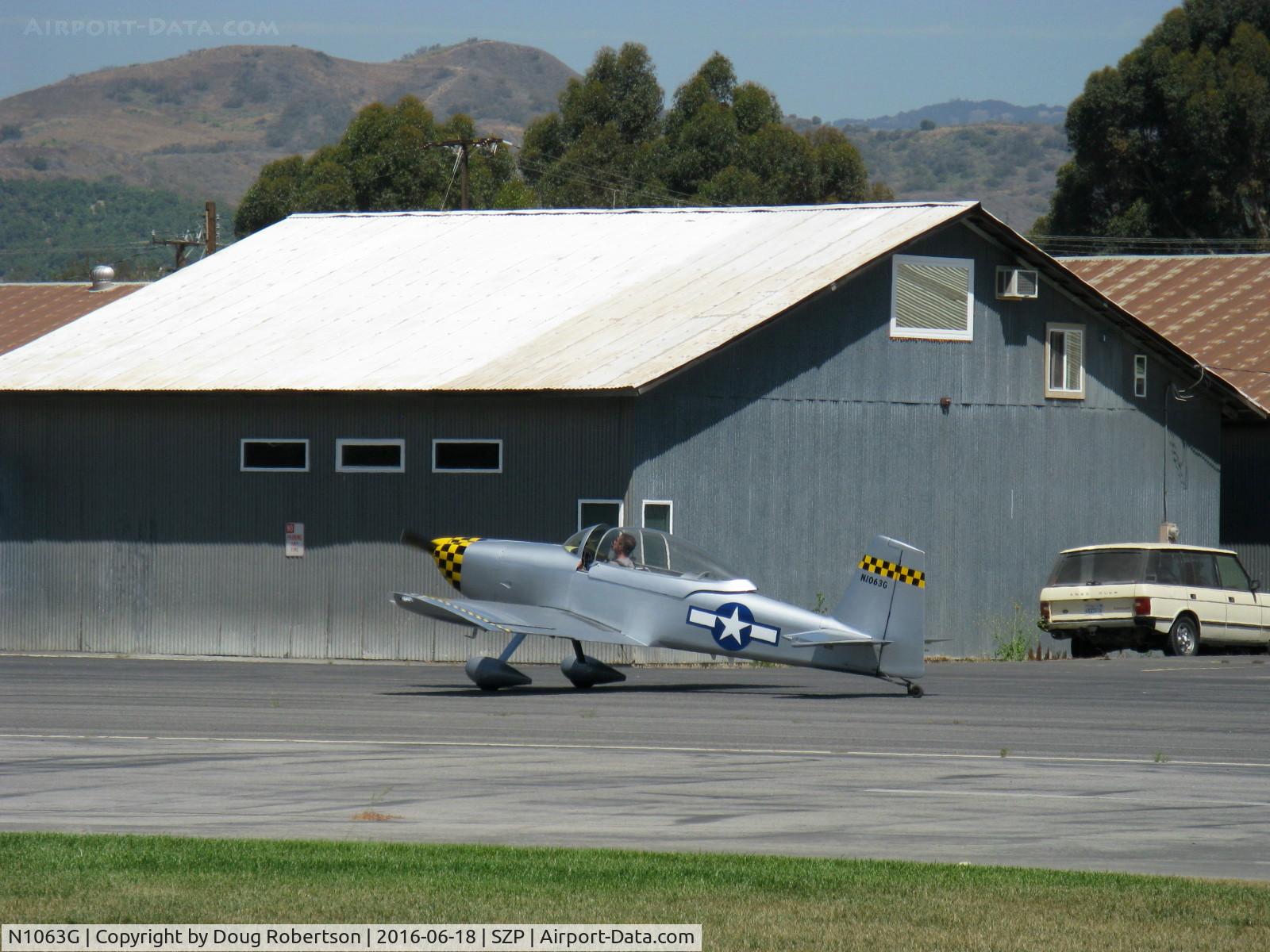 N1063G, 2002 Vans RV-8 C/N 80722, 2002 Cram VAN's RV-8, Lycoming IO-360-A1B6D 180 Hp, taxi