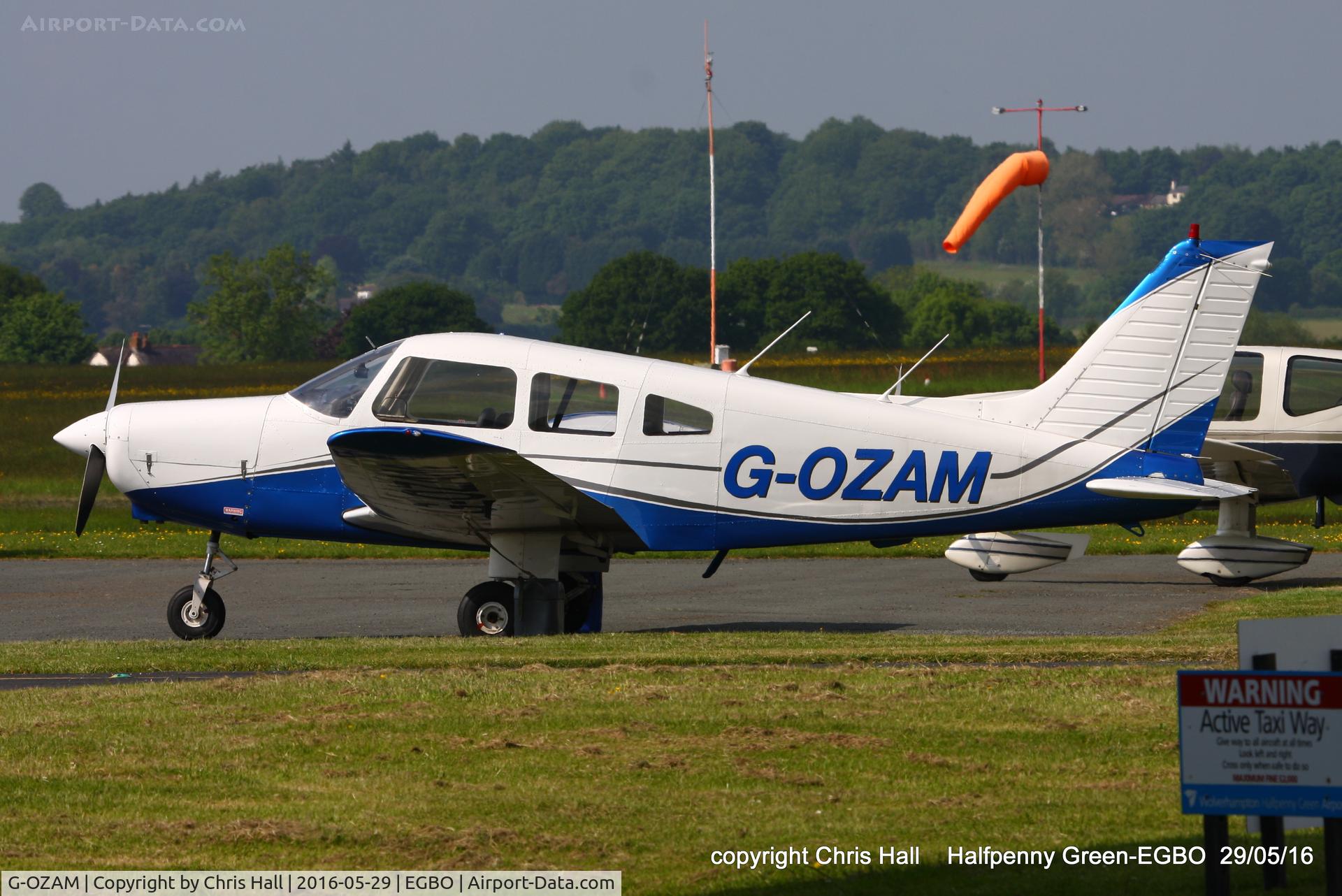 G-OZAM, 1978 Piper PA-28-161 Cherokee Warrior II C/N 28-7816036, at Halfpenny Green