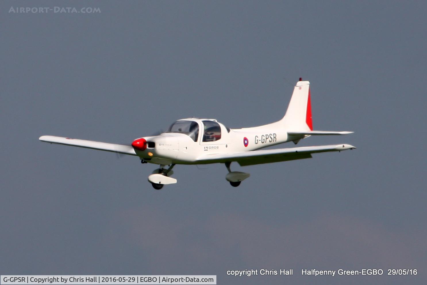 G-GPSR, 1988 Grob G-115 C/N 8024, at Halfpenny Green