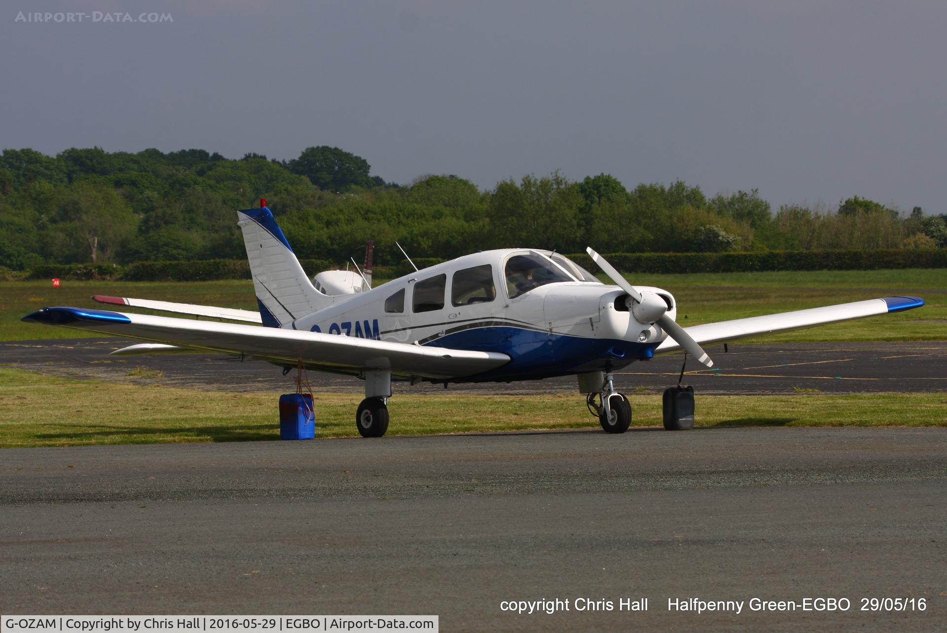 G-OZAM, 1978 Piper PA-28-161 Cherokee Warrior II C/N 28-7816036, at Halfpenny Green