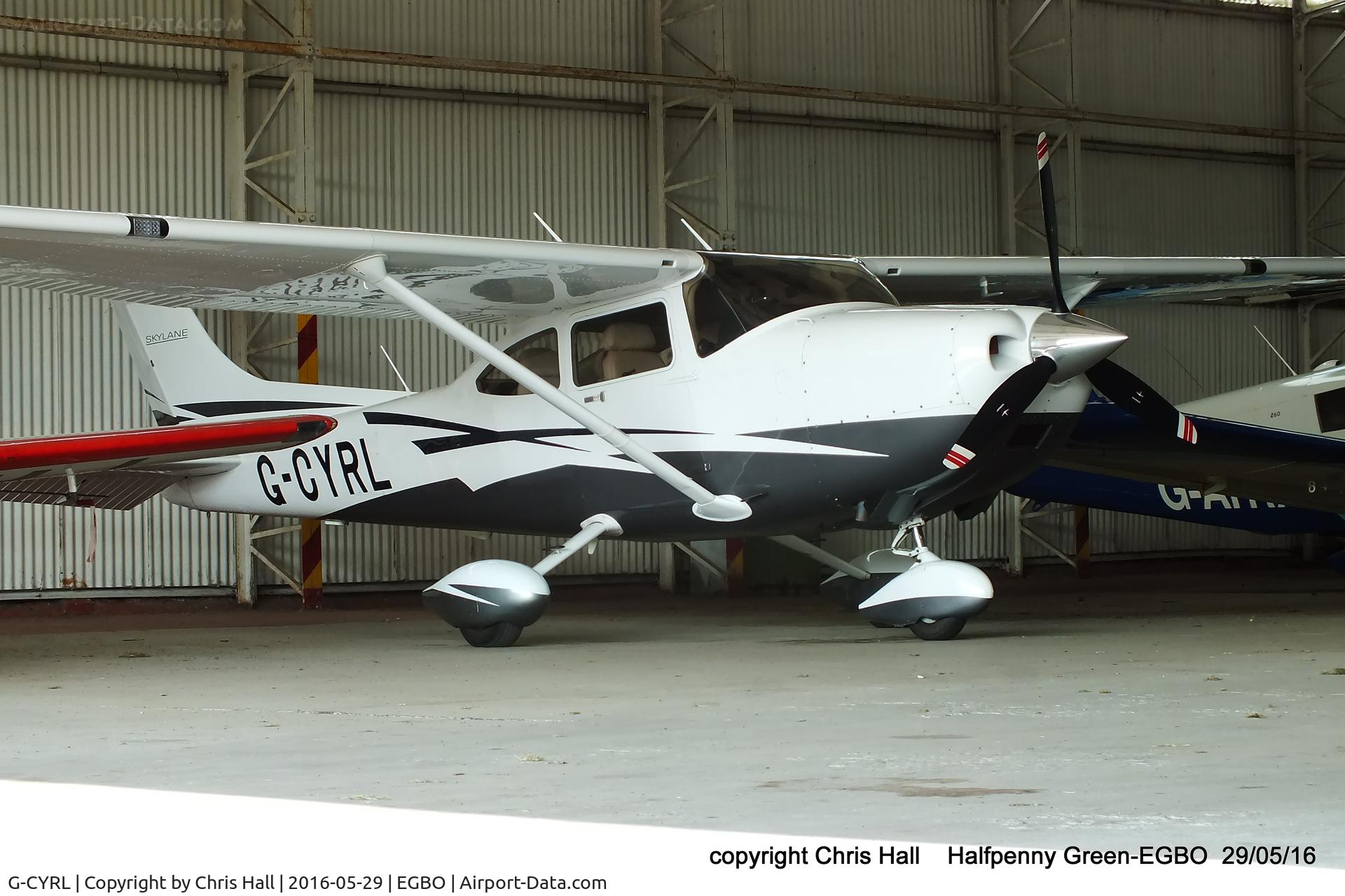 G-CYRL, 2011 Cessna 182T Skylane C/N 18282295, at Halfpenny Green