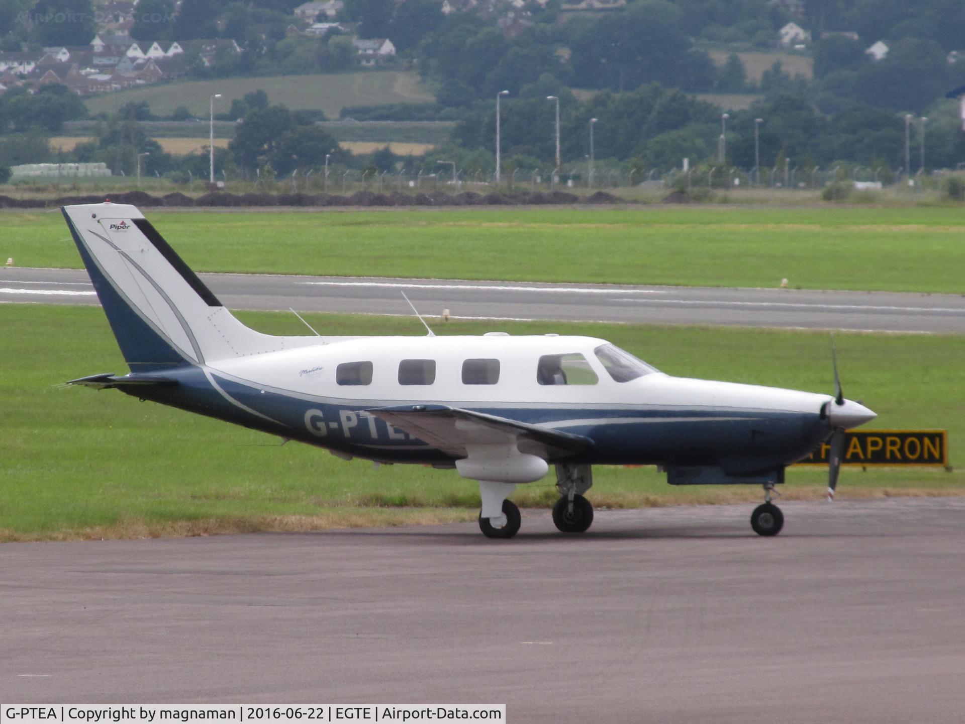 G-PTEA, 2002 Piper PA-46-350P Malibu Mirage C/N 4636327, at exeter