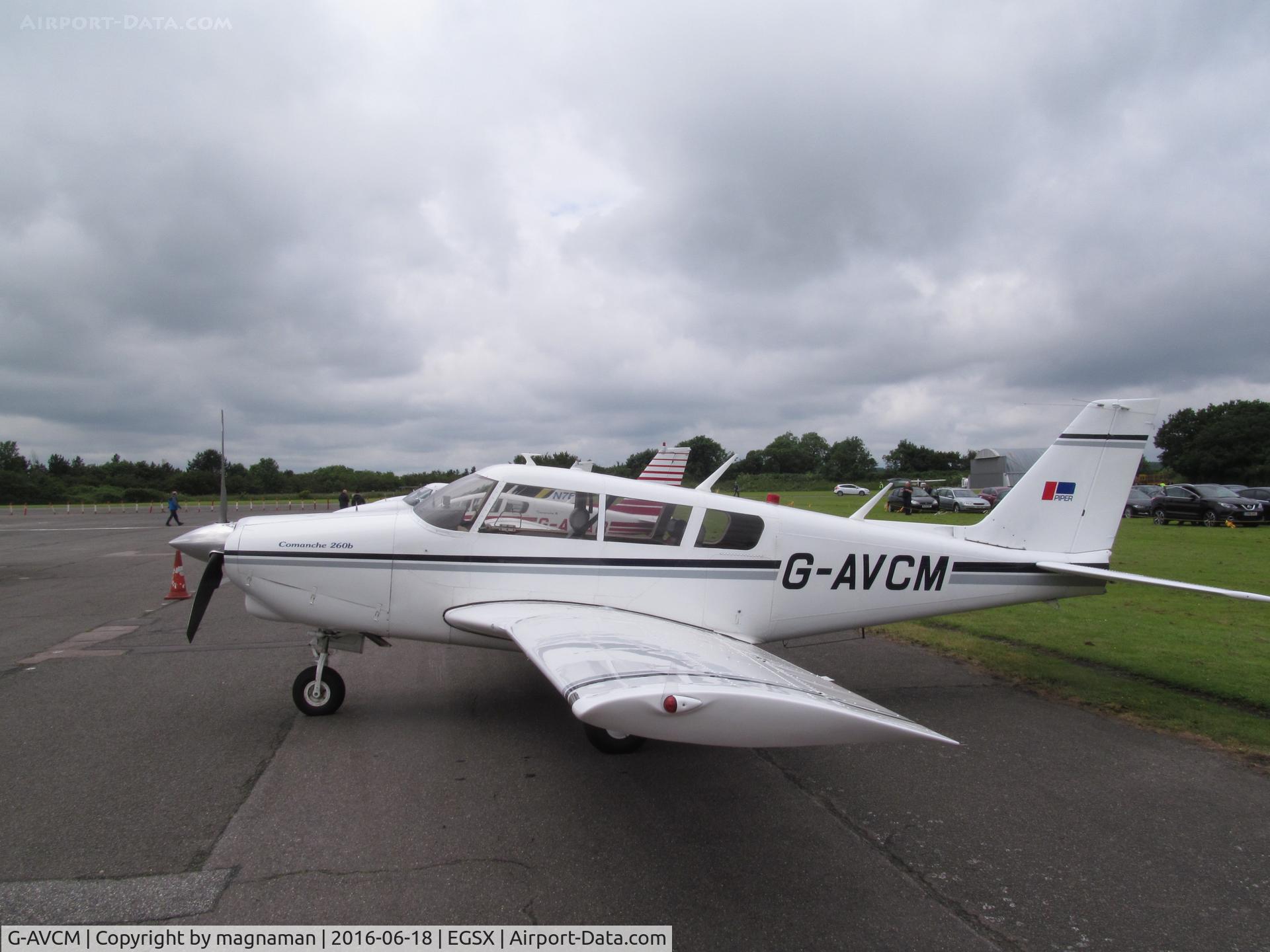 G-AVCM, 1966 Piper PA-24-260 Comanche B C/N 24-4520, nice commanche