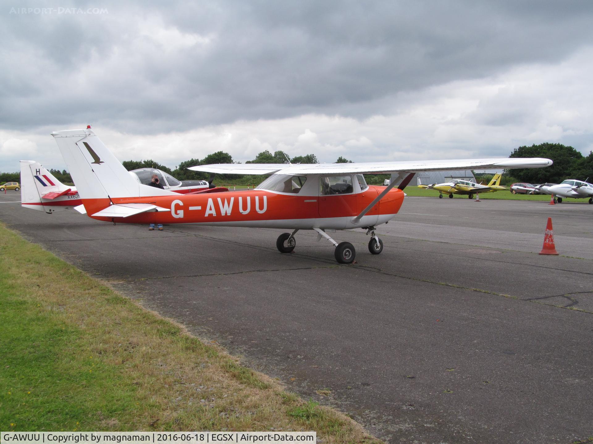 G-AWUU, 1968 Reims Cessna F150J C/N 0408, classic Cessna at fly-in