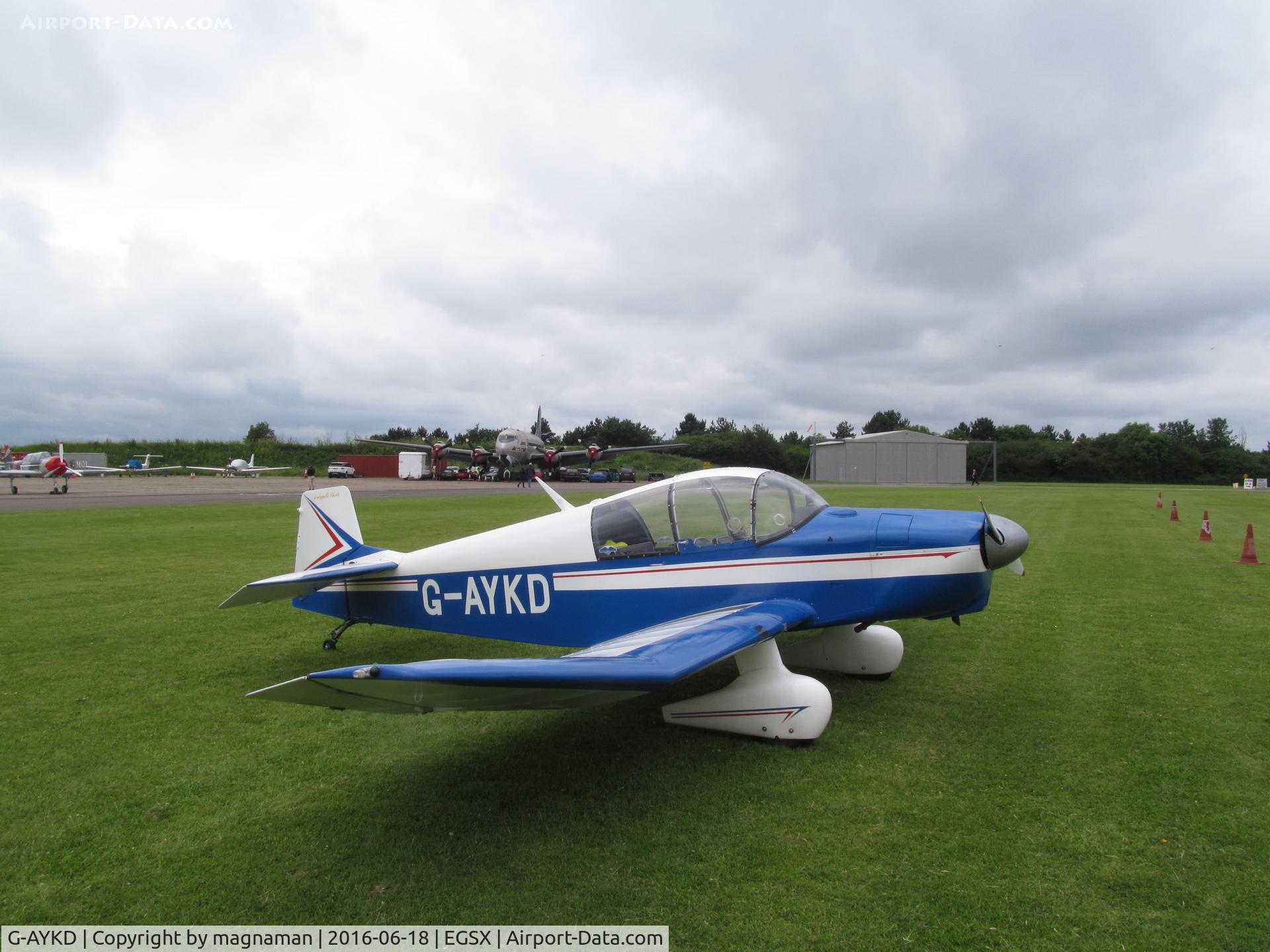 G-AYKD, 1962 Jodel DR-1050 Ambassadeur C/N 351, good old jodel