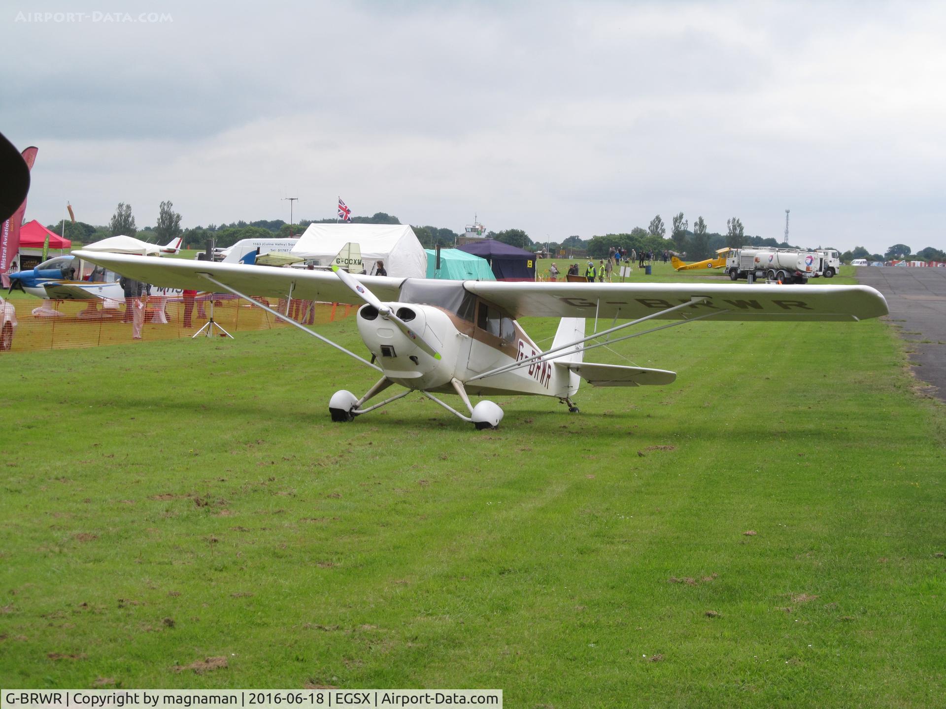 G-BRWR, 1946 Aeronca 11AC Chief Chief C/N 11AC-1319, at fly in