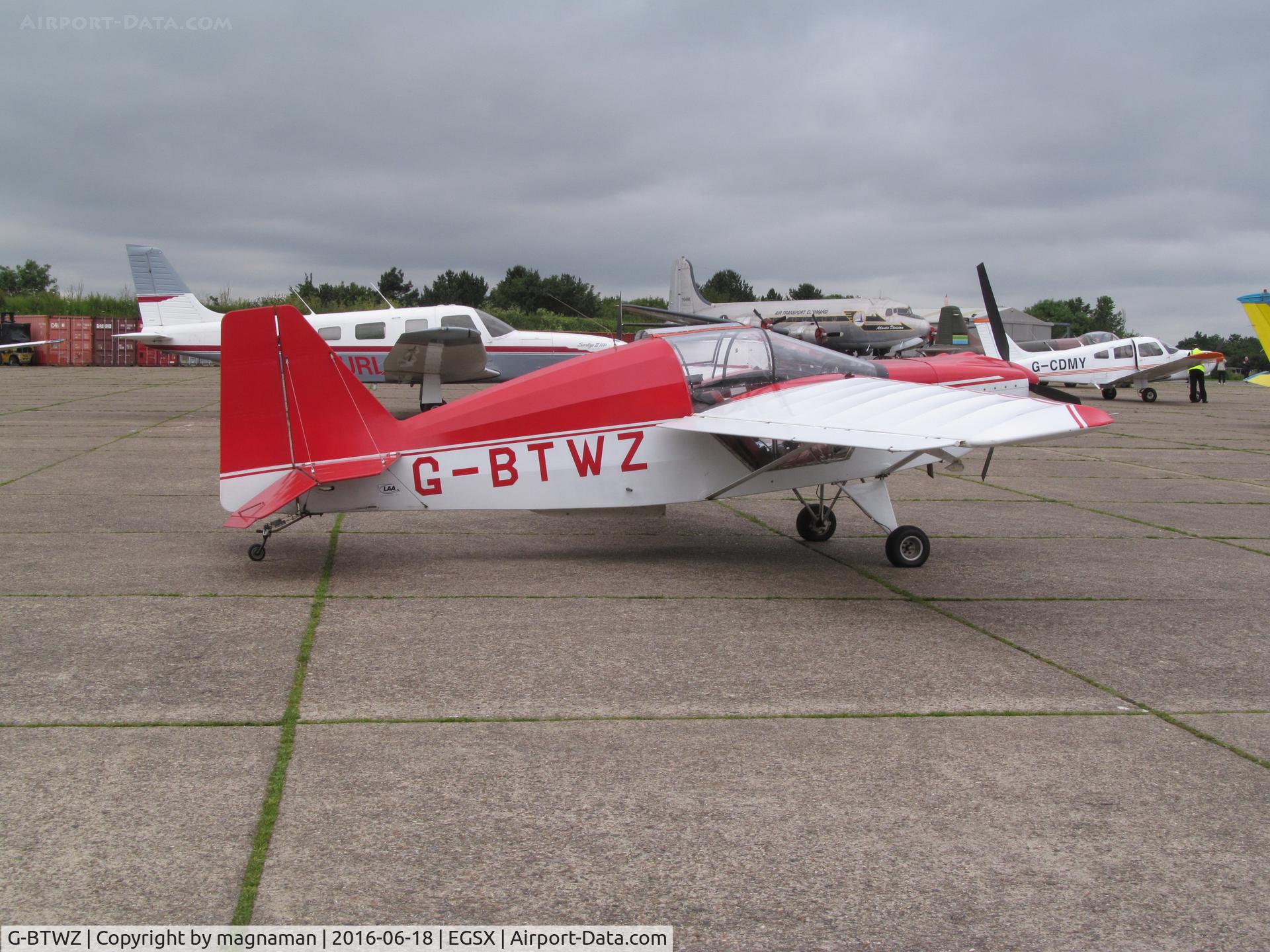 G-BTWZ, 1998 Rans S-10 Sakota C/N PFA 194-12117, nice rans